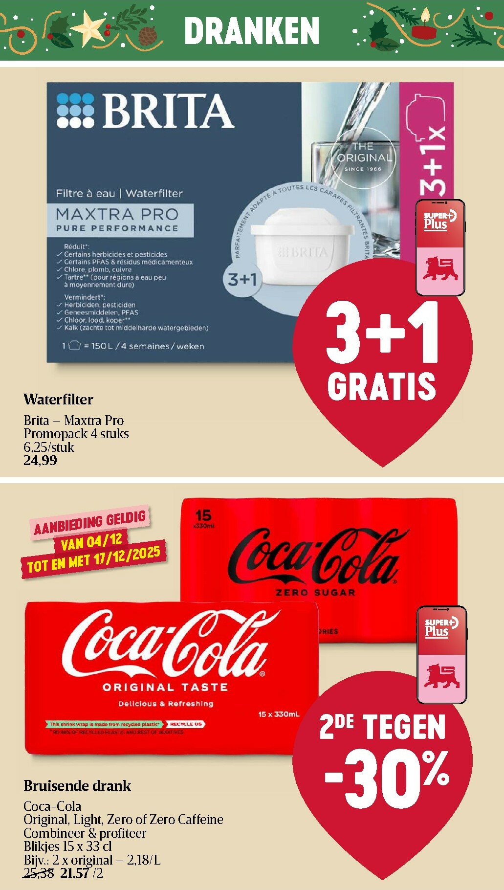 delhaize - De Delhaize folder geldig vanaf 04/12 t/m 10/12 - page: 33