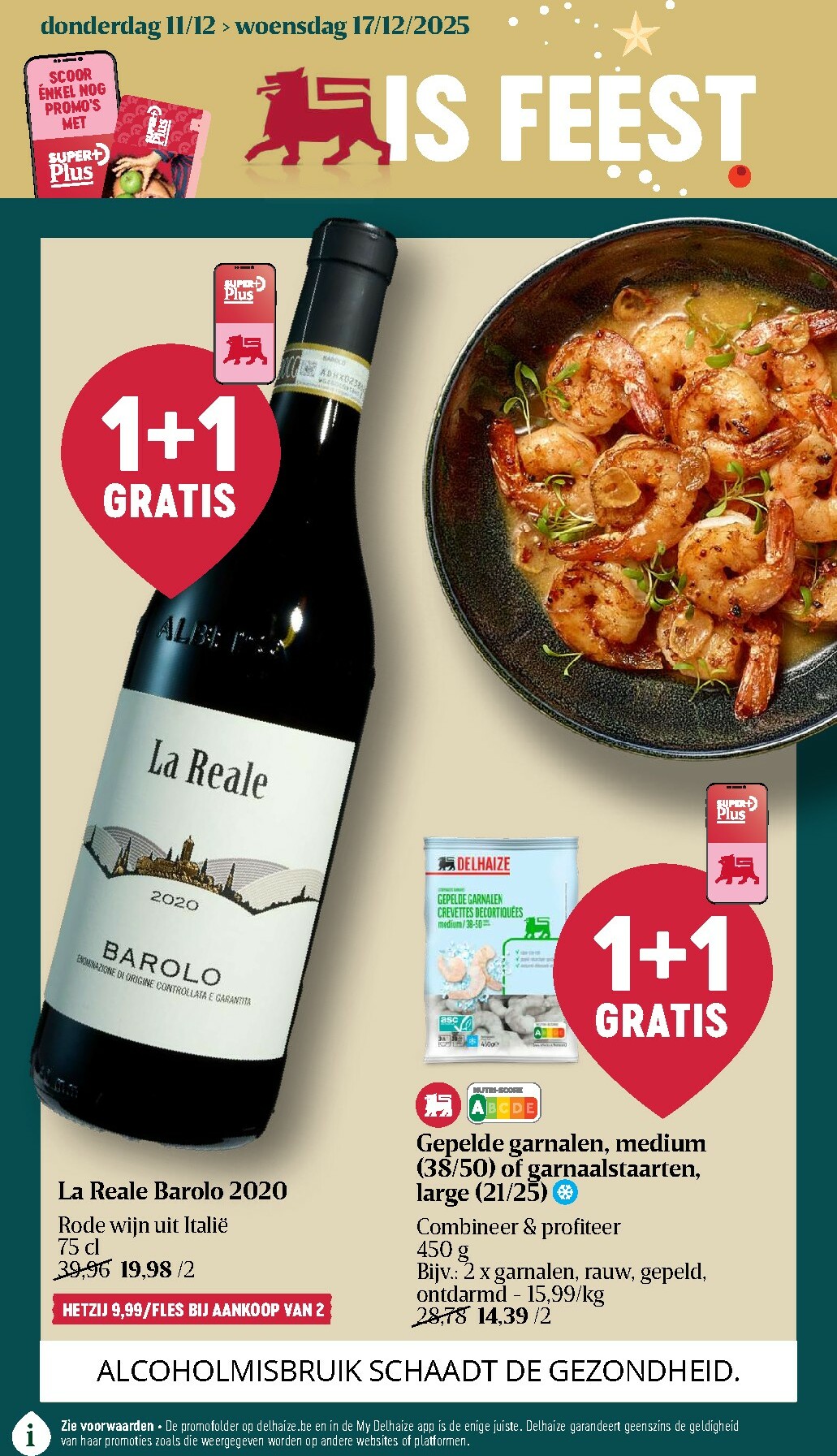 delhaize - De Delhaize folder geldig vanaf 11/12 t/m 17/12