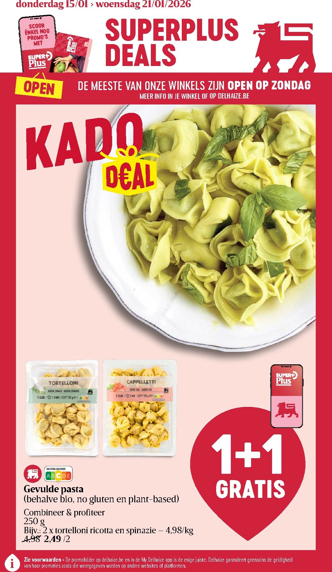 delhaize - De Delhaize folder geldig vanaf 15/01 t/m 21/01
