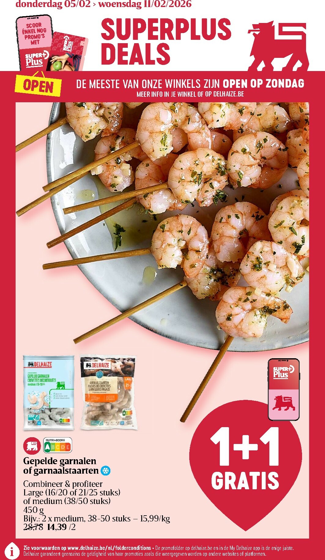 delhaize - De Delhaize folder geldig vanaf 05/02/2026 t/m 11/02/2026 - page: 1