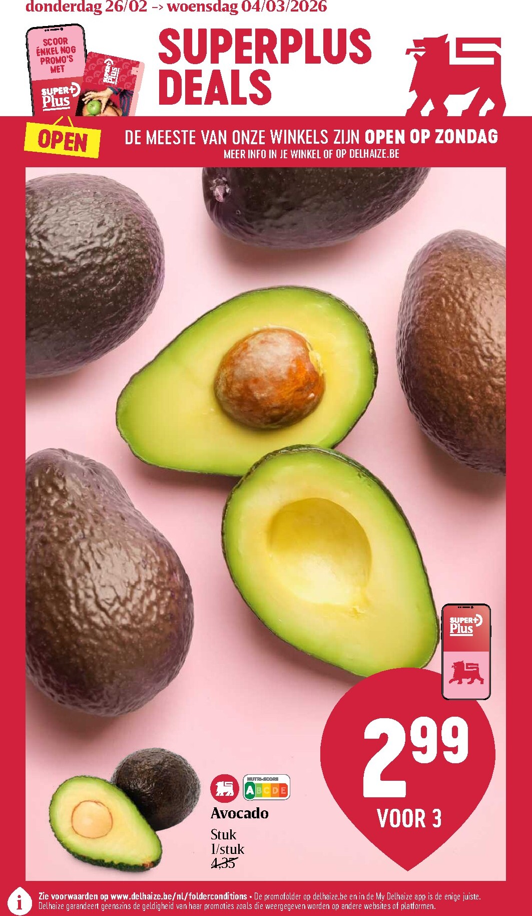 delhaize - De Delhaize folder geldig vanaf 26/02/2026 t/m 04/03/2026