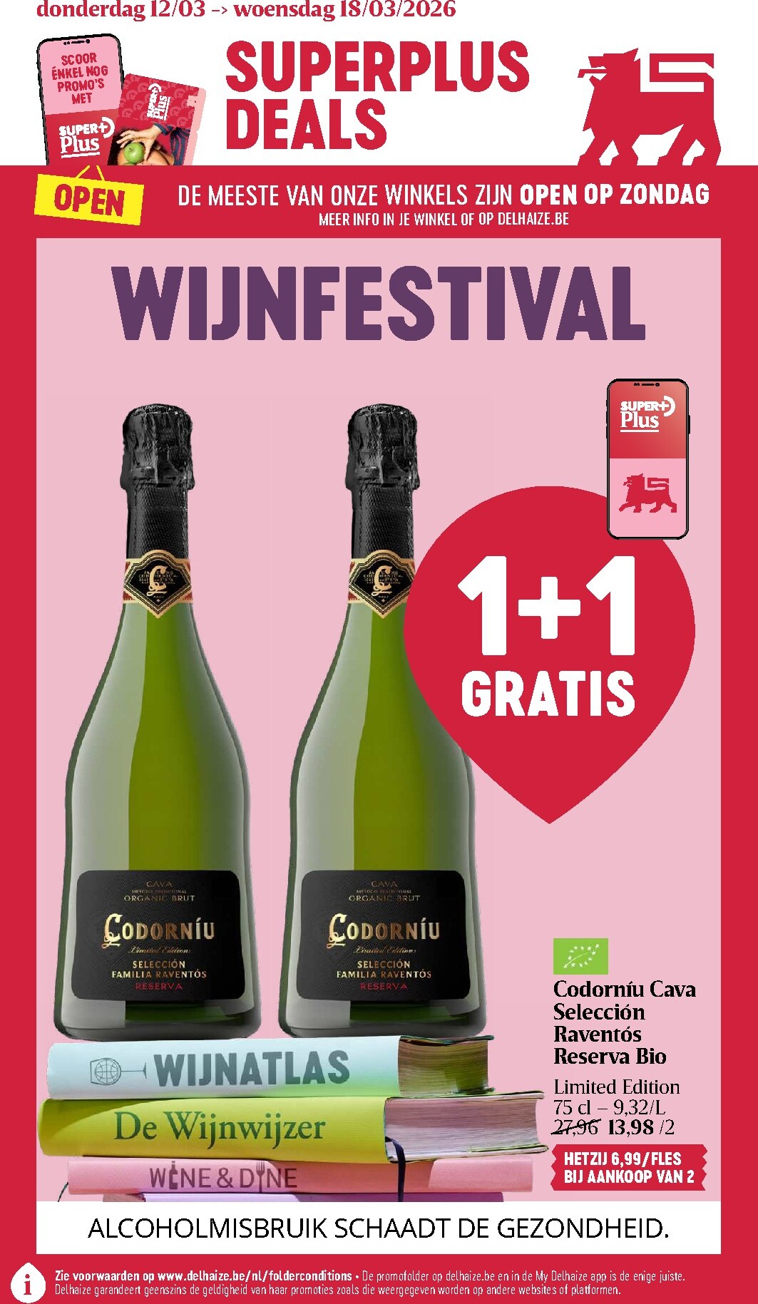 delhaize - De Delhaize folder geldig vanaf 12/03/2026 t/m 18/03/2026