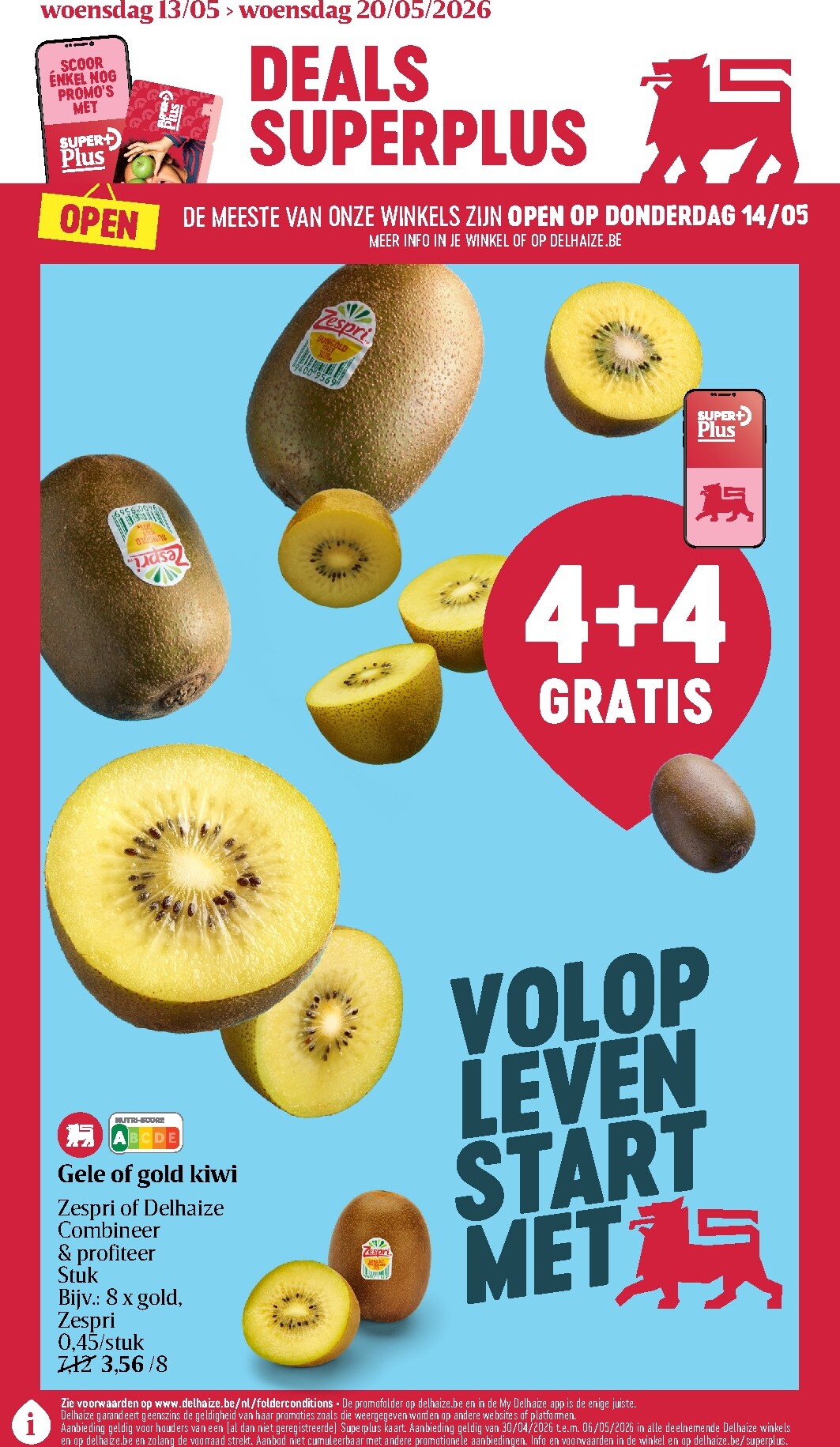 delhaize - Huidige Delhaize folder geldig van woensdag 13/05/2026 tot woensdag 20/05/2026