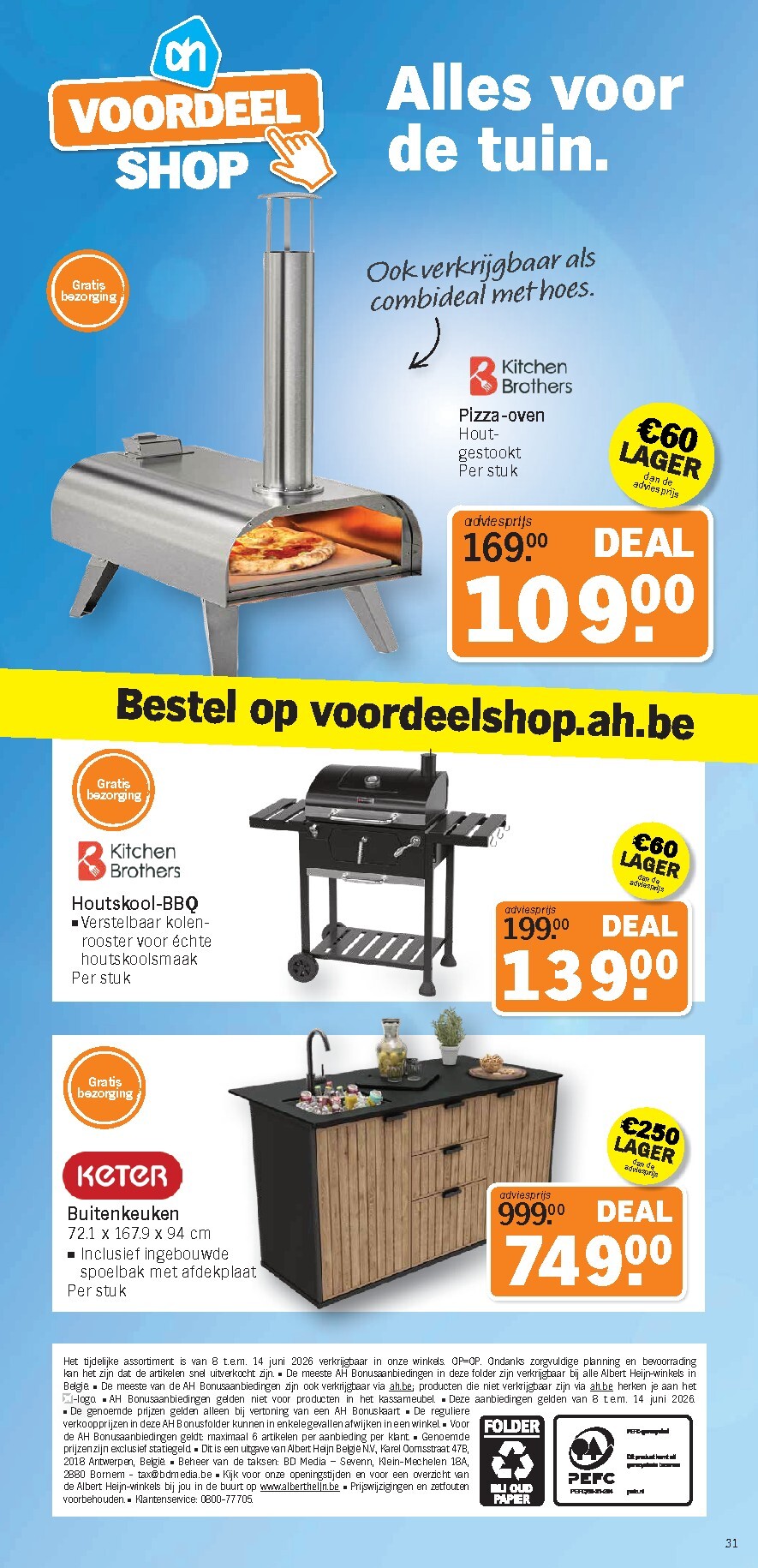 albert-heijn - Albert Heijn folder voor volgende week van maandag 08/06/2026 tot zondag 14/06/2026 - page: 31