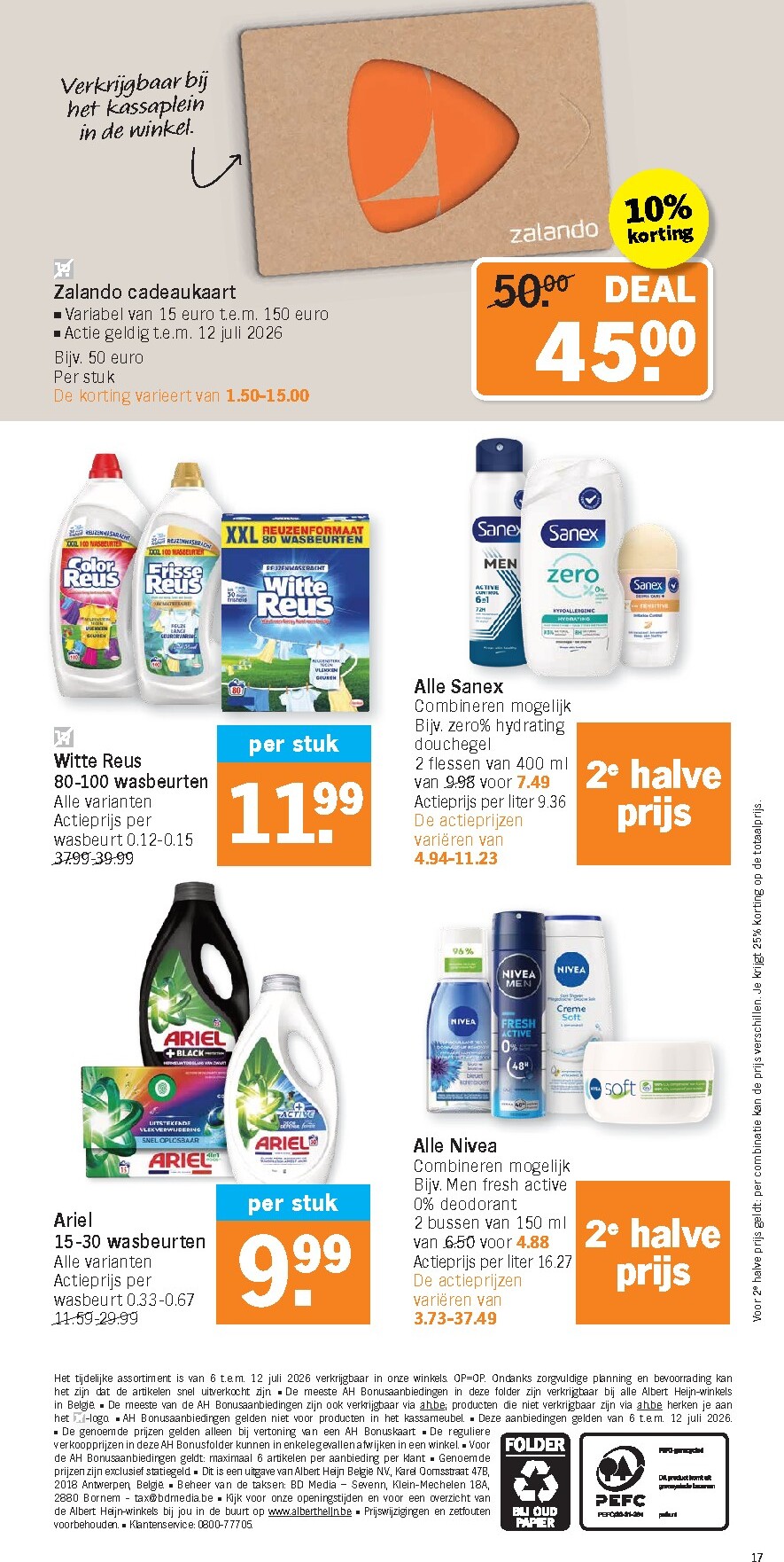 albert-heijn - Albert Heijn folder voor volgende week van maandag 06/07/2026 tot zondag 12/07/2026 - page: 17