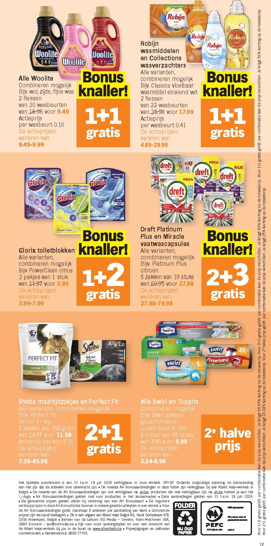 albert-heijn - Albert Heijn folder voor volgende week van maandag 13/07/2026 tot zondag 19/07/2026 - page: 17