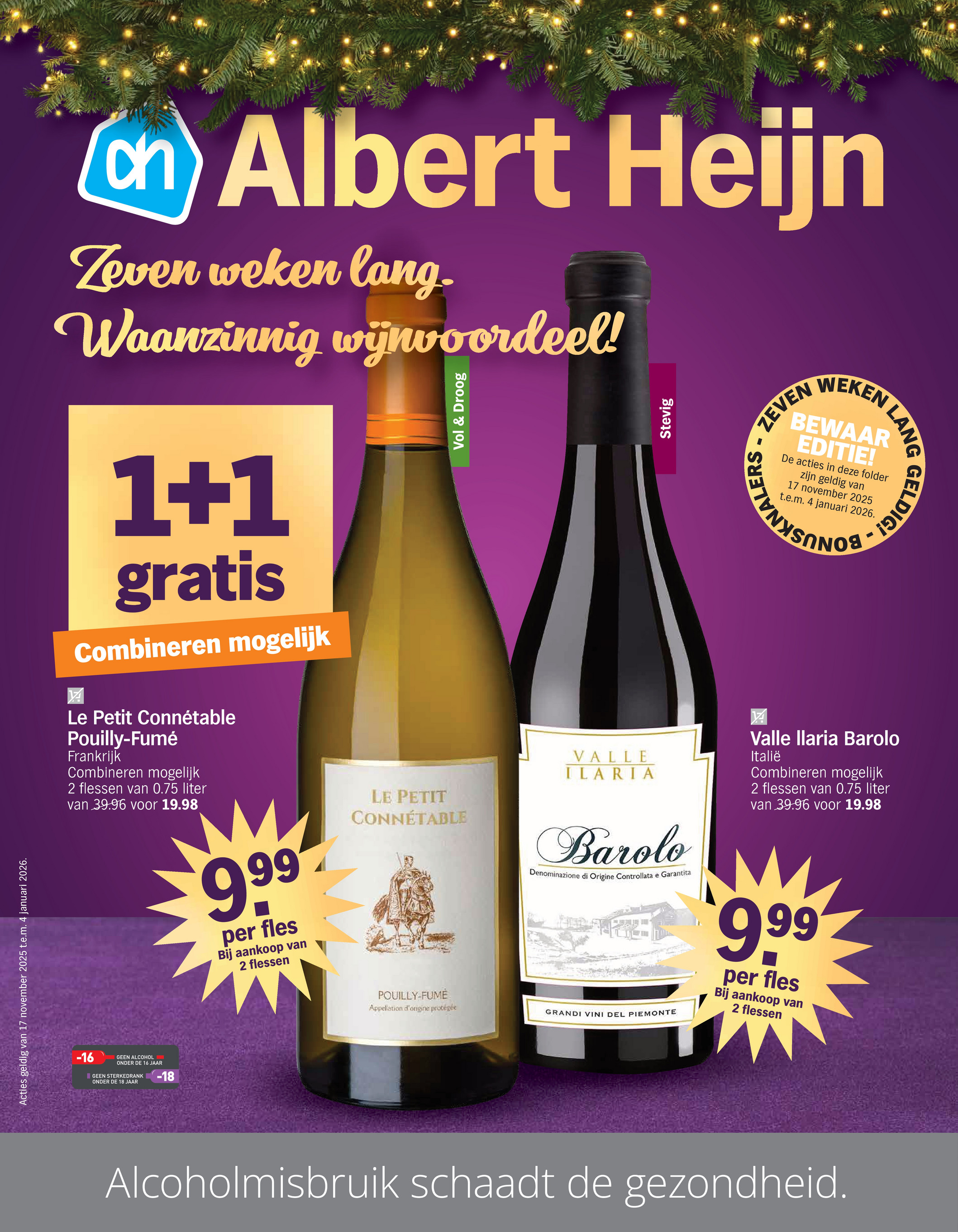 albert-heijn - De Albert Heijn - Waanzinnig folder geldig vanaf 17/11 t/m 04/01