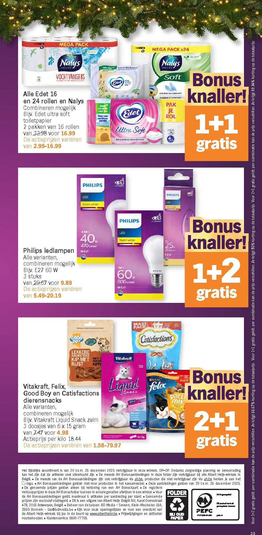 albert-heijn - De Albert Heijn folder geldig vanaf 20/12 t/m 26/12 - page: 39