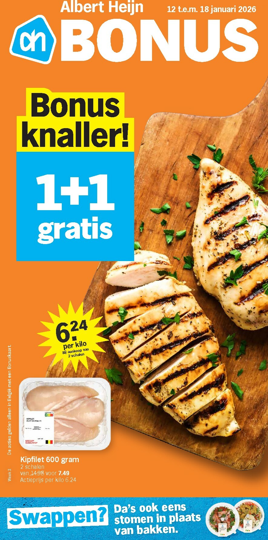 albert-heijn - De Albert Heijn folder geldig vanaf 12/01 t/m 18/01