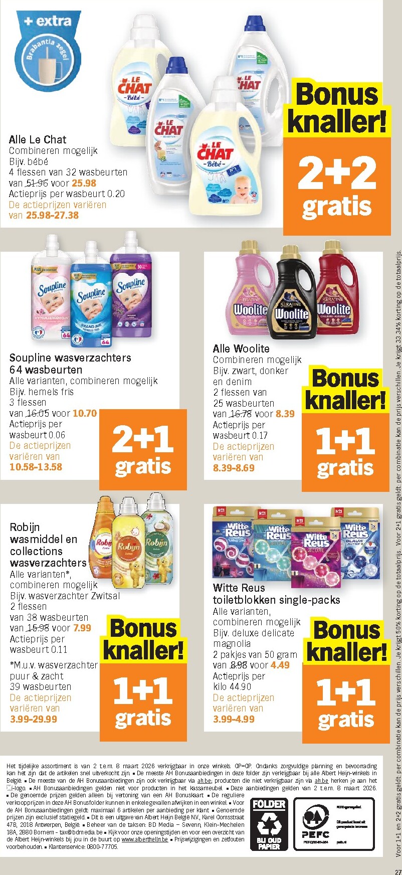 albert-heijn - De Albert Heijn folder geldig vanaf 02/03/2026 t/m 08/03/2026 - page: 27