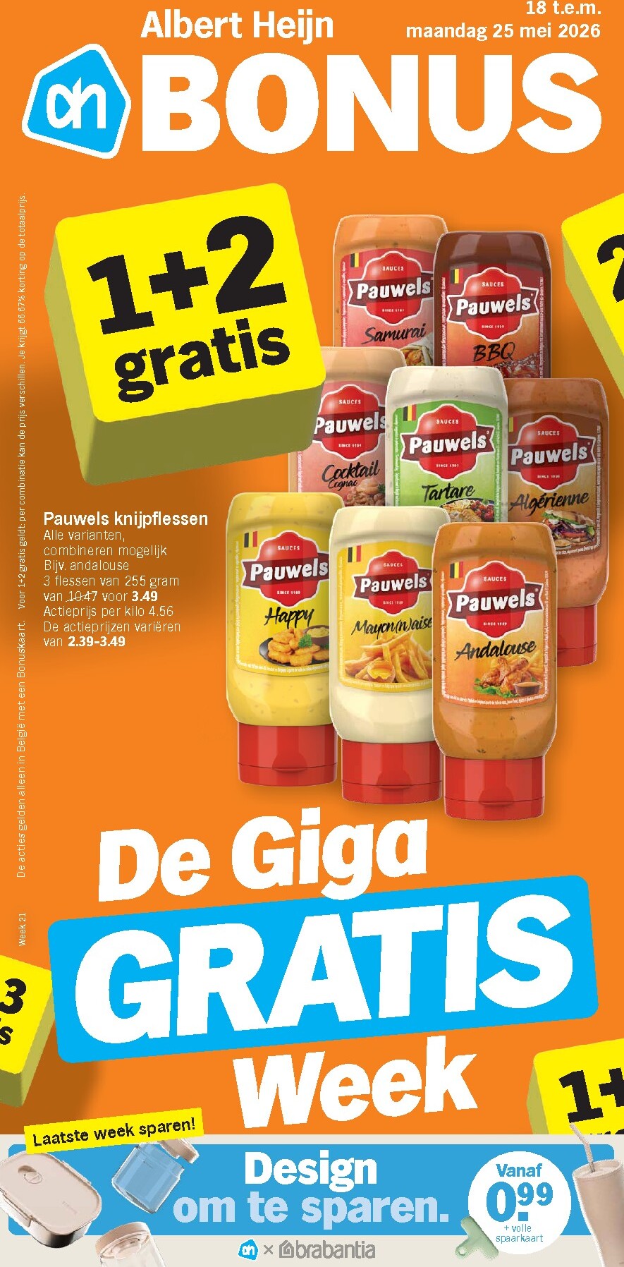 albert-heijn - Albert Heijn folder voor volgende week van maandag 18/05/2026 tot maandag 25/05/2026 - page: 1