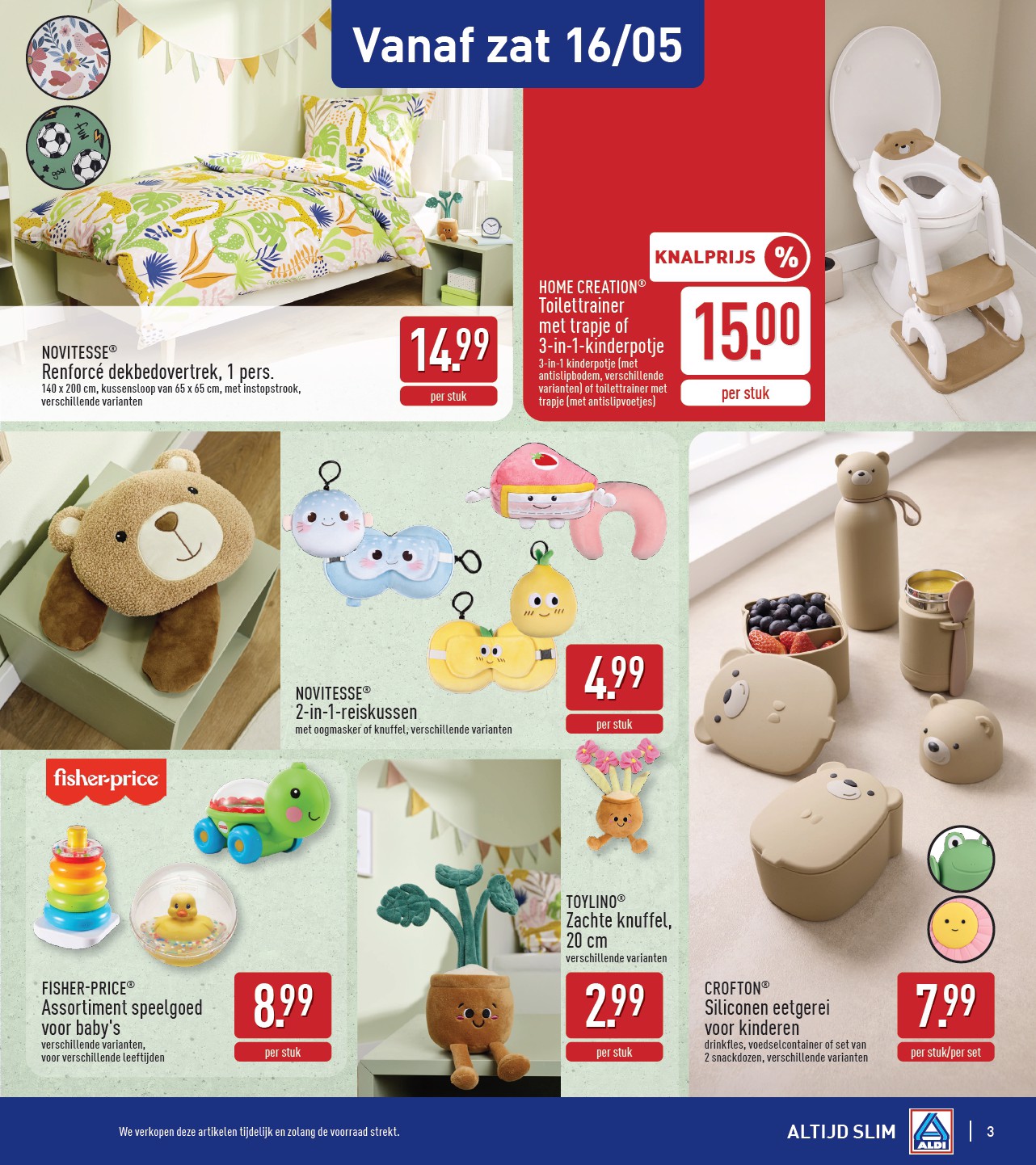 aldi - Huidige ALDI - Themaspecial kids folder geldig van zaterdag 16/05/2026 tot zaterdag 30/05/2026 - page: 3