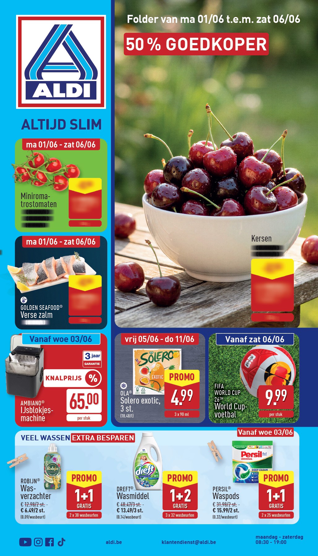 aldi - ALDI folder voor volgende week van maandag 01/06/2026 tot zaterdag 06/06/2026 - page: 1