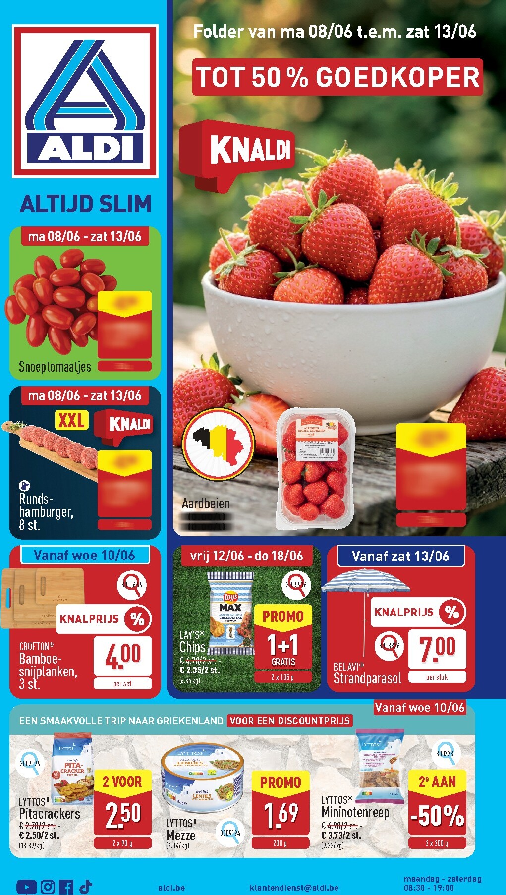 aldi - ALDI folder voor volgende week van maandag 08/06/2026 tot zaterdag 13/06/2026 - page: 1