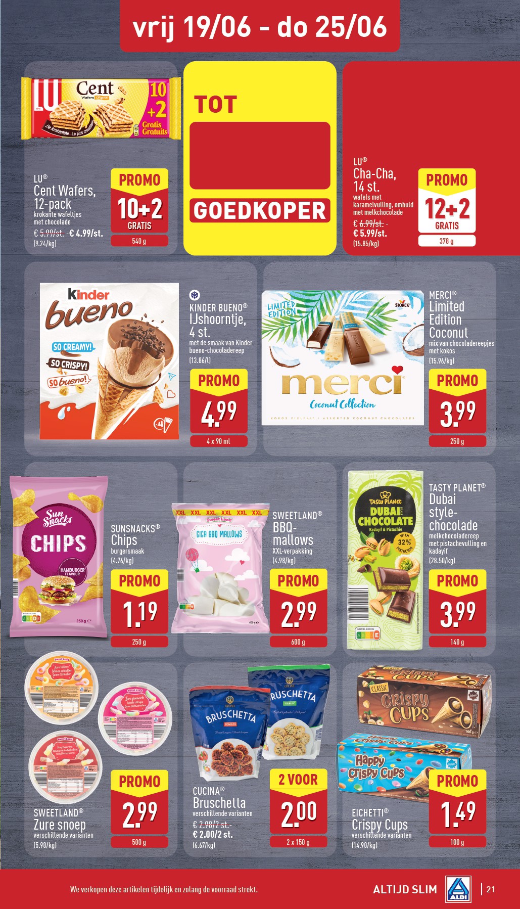 aldi - ALDI folder voor volgende week van maandag 15/06/2026 tot zaterdag 20/06/2026 - page: 21