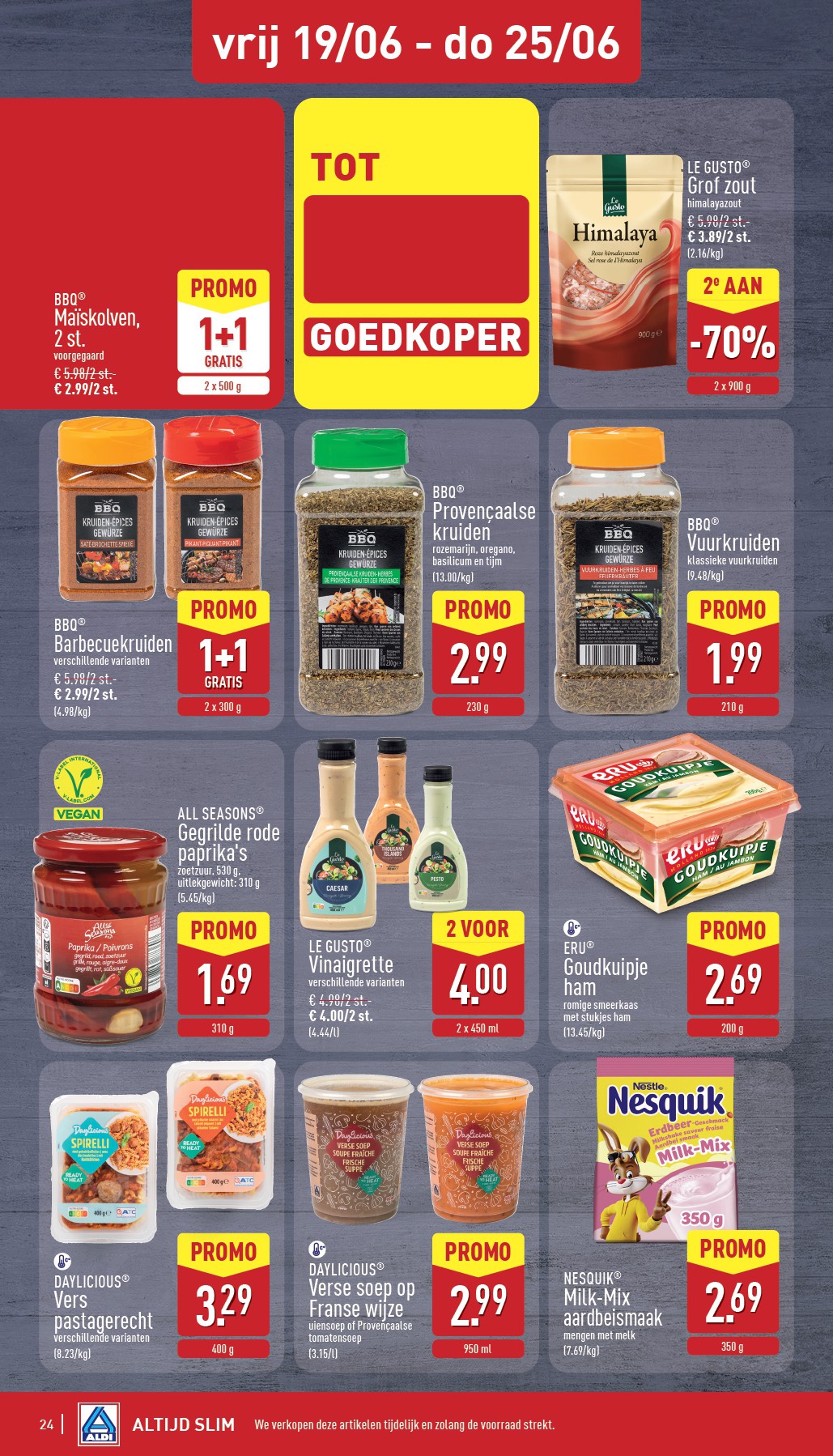 aldi - ALDI folder voor volgende week van maandag 15/06/2026 tot zaterdag 20/06/2026 - page: 24
