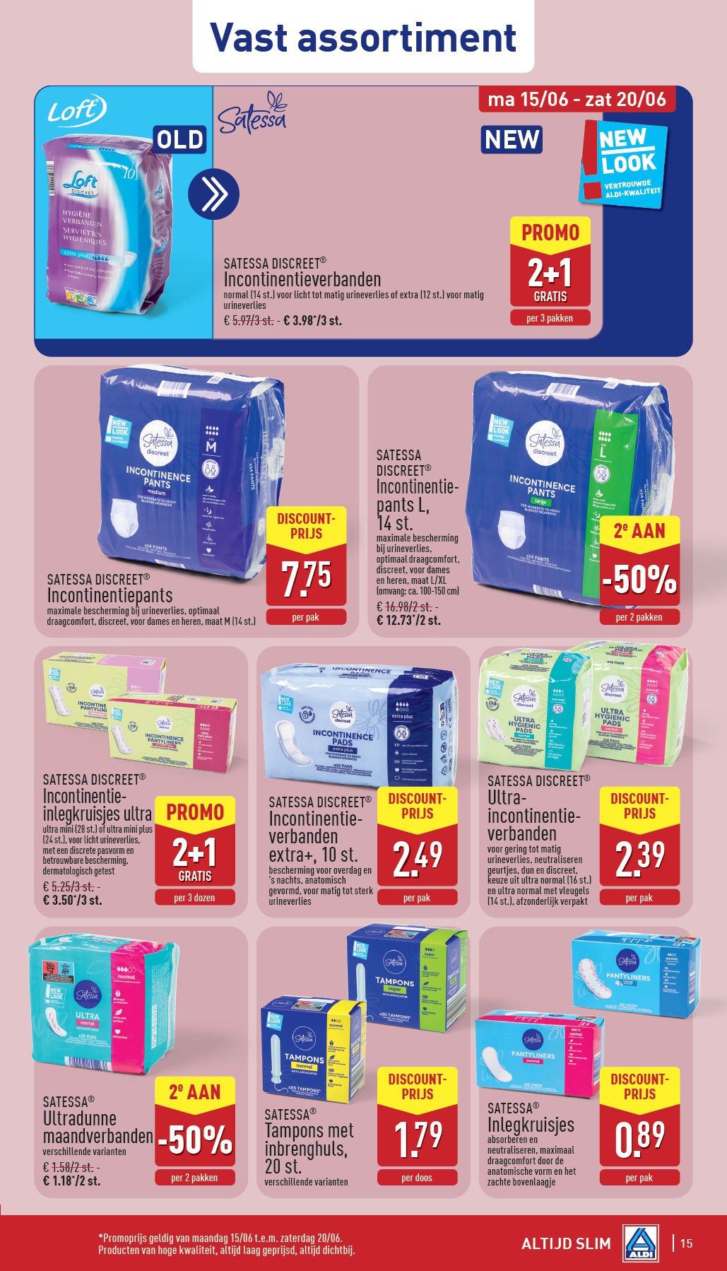 aldi - ALDI folder voor volgende week van maandag 15/06/2026 tot zaterdag 20/06/2026 - page: 15