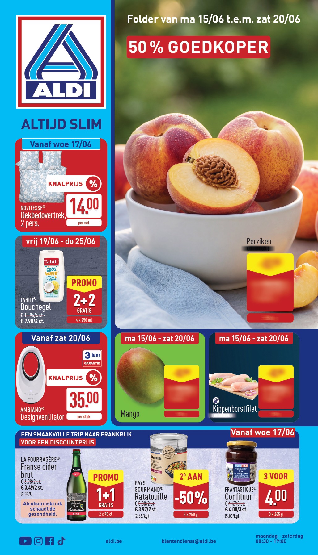 aldi - ALDI folder voor volgende week van maandag 15/06/2026 tot zaterdag 20/06/2026