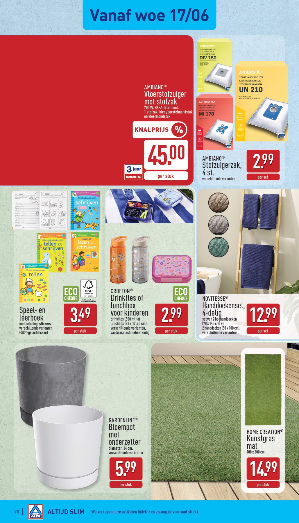 aldi - ALDI folder voor volgende week van maandag 15/06/2026 tot zaterdag 20/06/2026 - page: 20