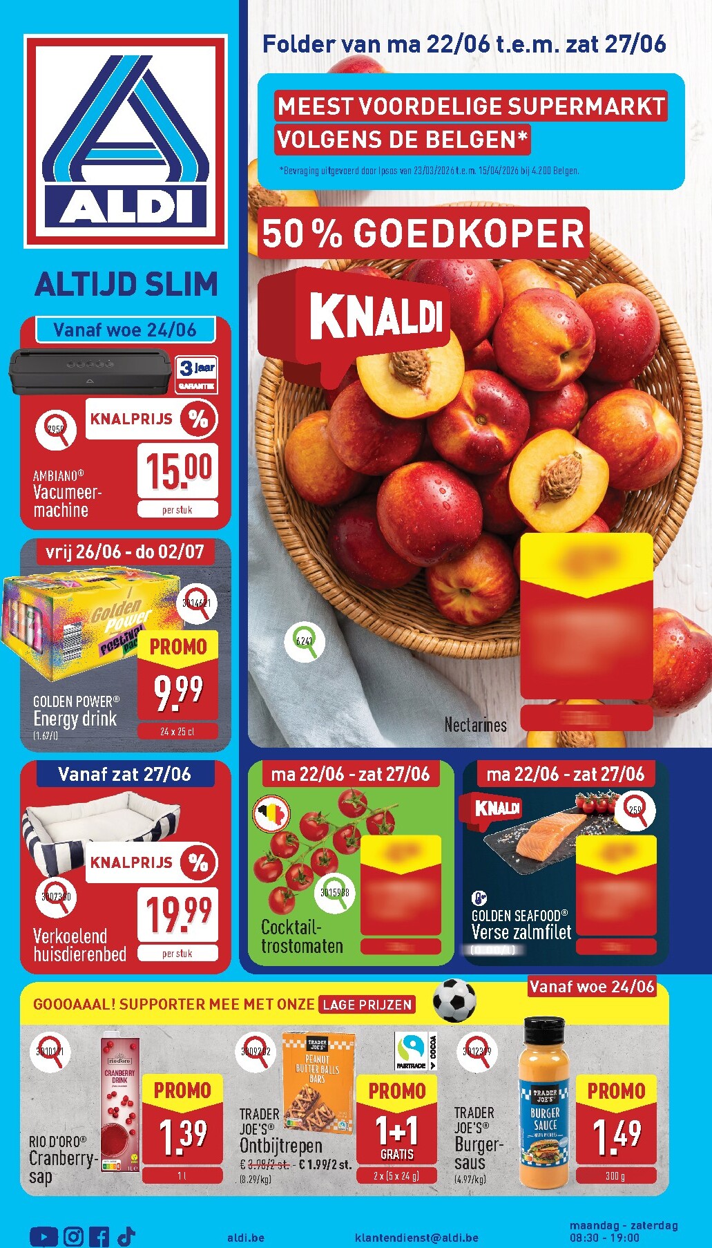 aldi - ALDI folder voor volgende week van maandag 22/06/2026 tot zaterdag 27/06/2026
