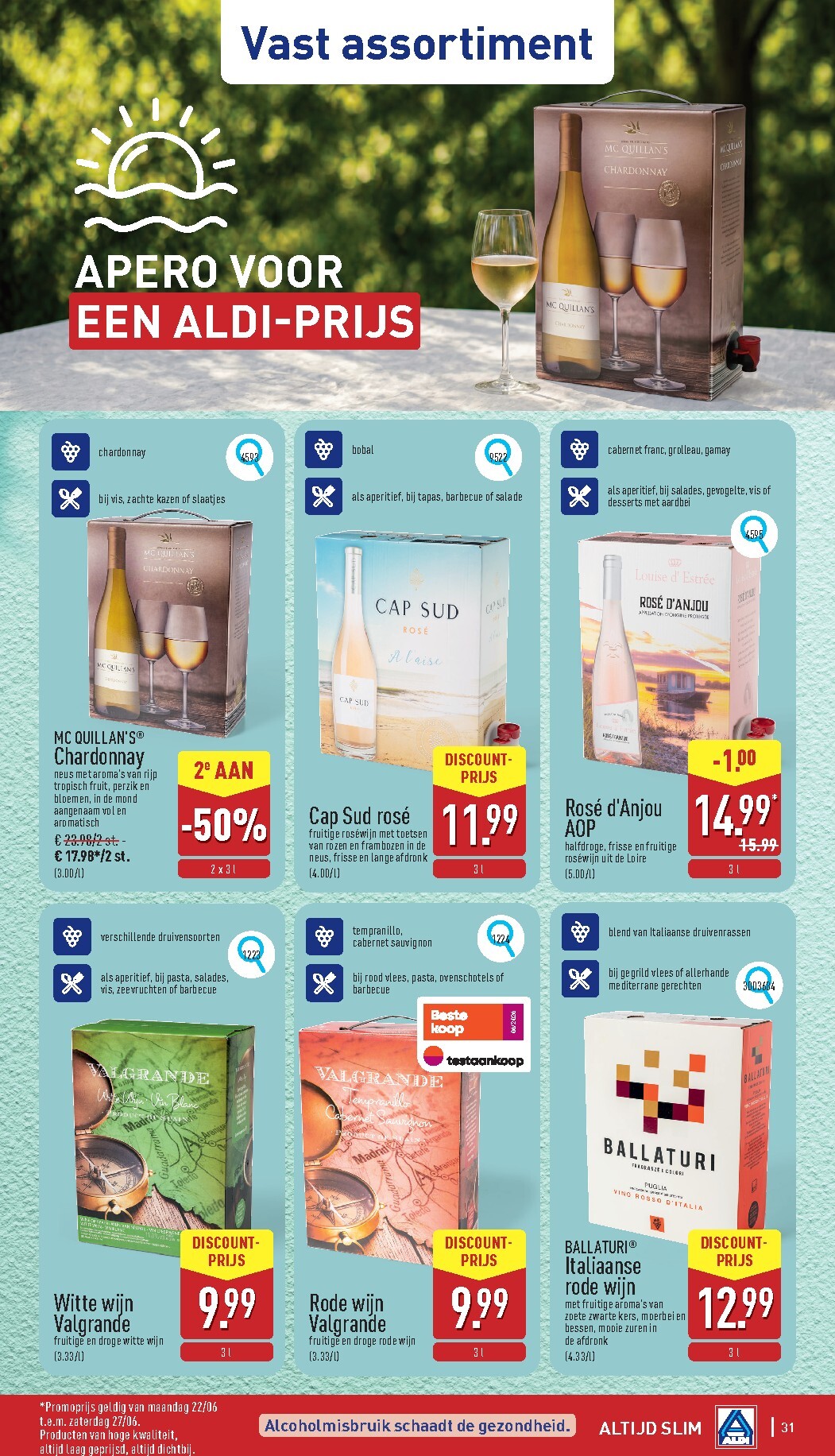 aldi - ALDI folder voor volgende week van maandag 22/06/2026 tot zaterdag 27/06/2026 - page: 31