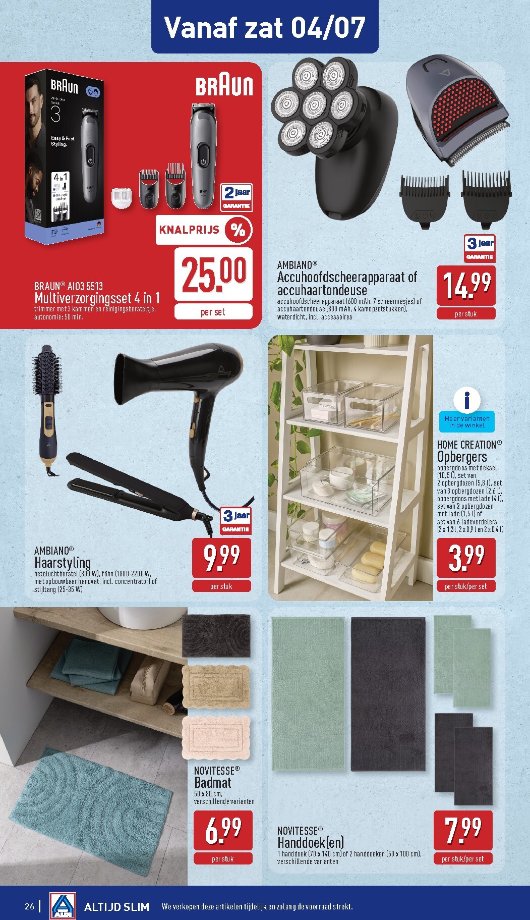 aldi - ALDI folder voor volgende week van maandag 29/06/2026 tot zaterdag 04/07/2026 - page: 26