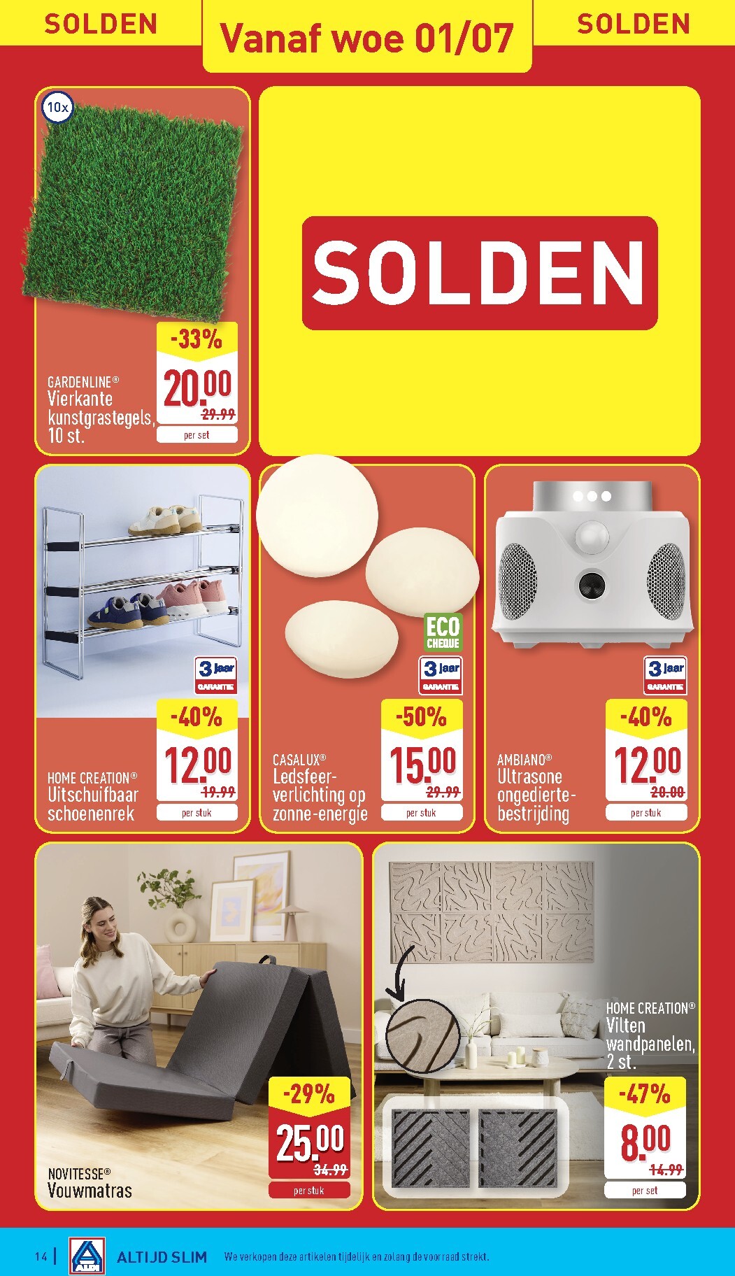 aldi - ALDI folder voor volgende week van maandag 29/06/2026 tot zaterdag 04/07/2026 - page: 14