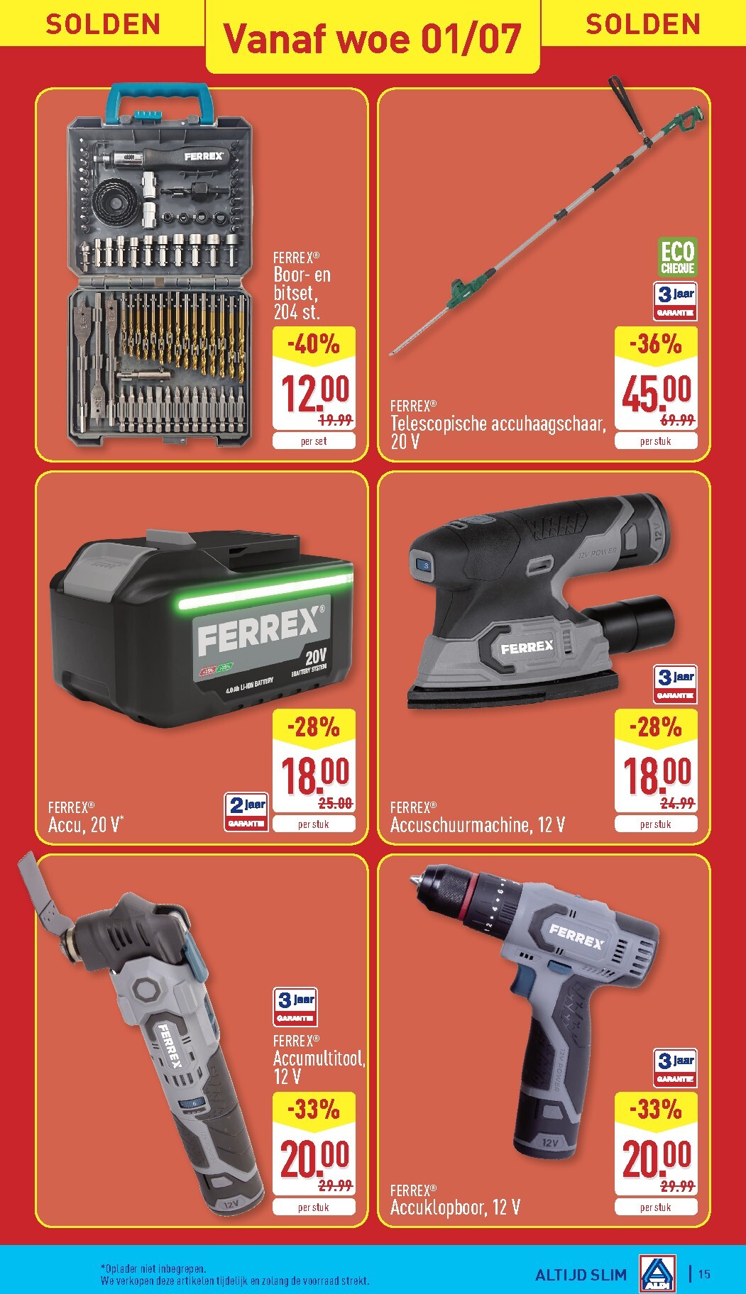 aldi - ALDI folder voor volgende week van maandag 29/06/2026 tot zaterdag 04/07/2026 - page: 15