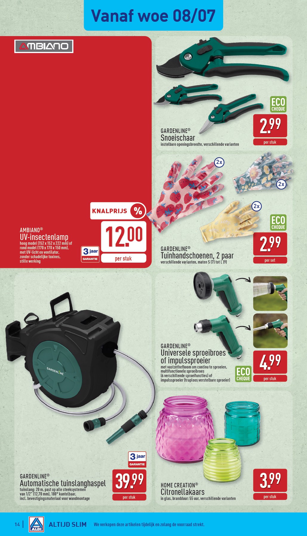 aldi - ALDI folder voor volgende week van maandag 06/07/2026 tot zaterdag 11/07/2026 - page: 14