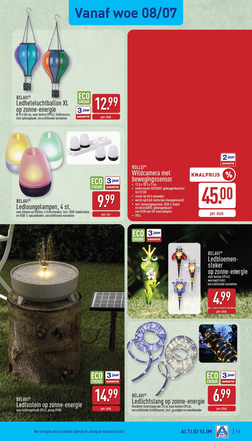 aldi - ALDI folder voor volgende week van maandag 06/07/2026 tot zaterdag 11/07/2026 - page: 15