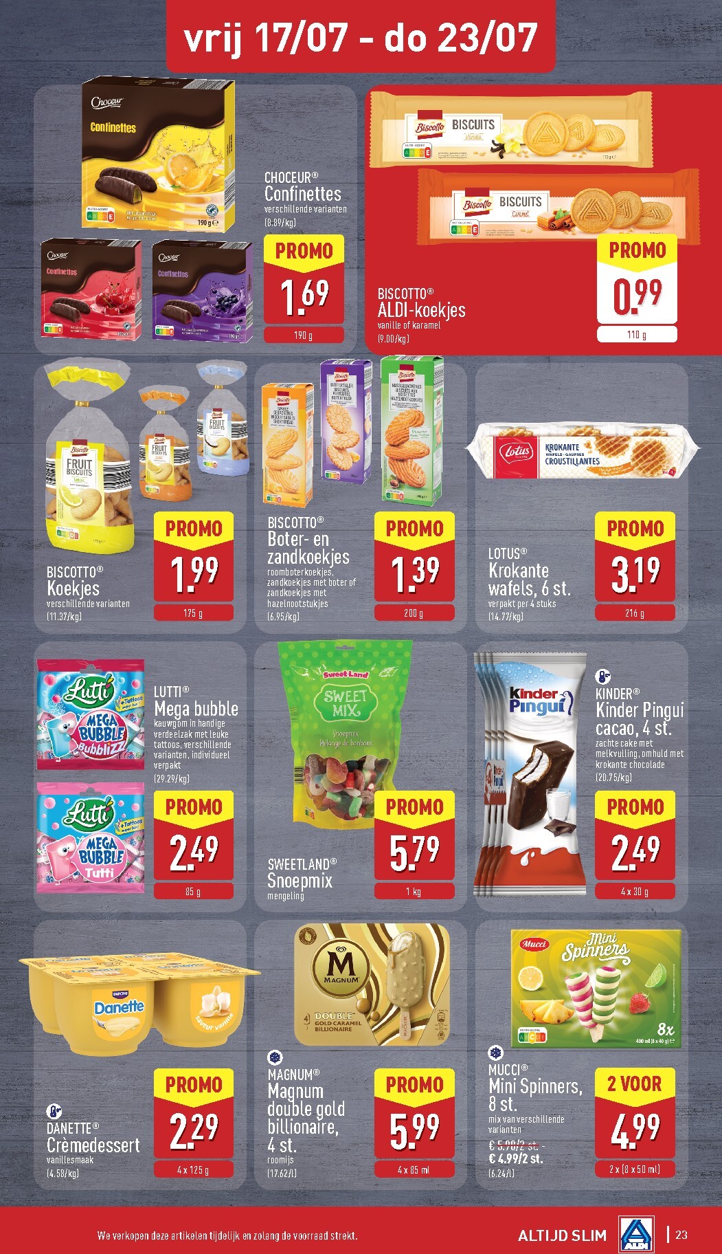 aldi - ALDI folder voor volgende week van maandag 13/07/2026 tot zaterdag 18/07/2026 - page: 23