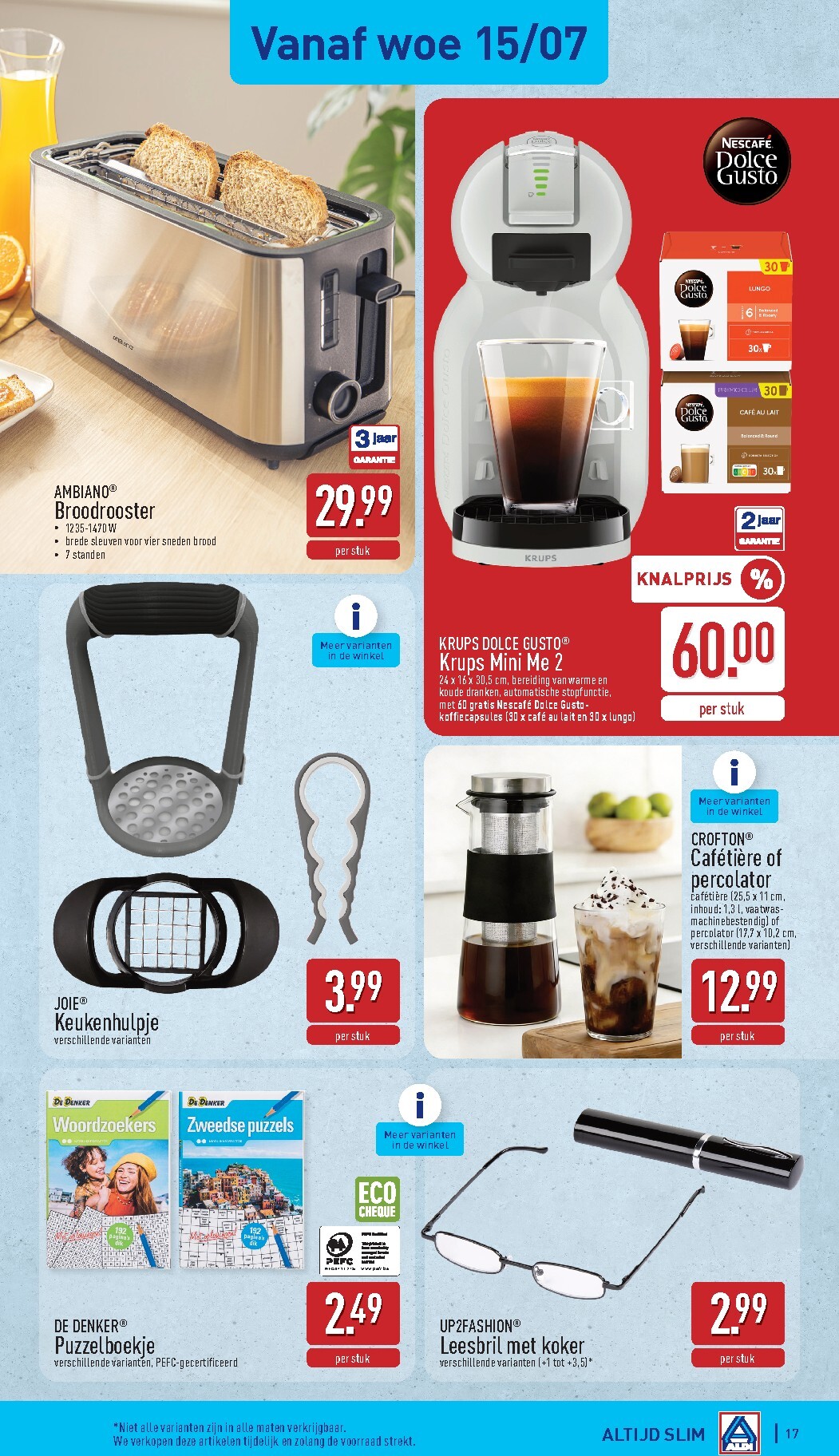 aldi - ALDI folder voor volgende week van maandag 13/07/2026 tot zaterdag 18/07/2026 - page: 17