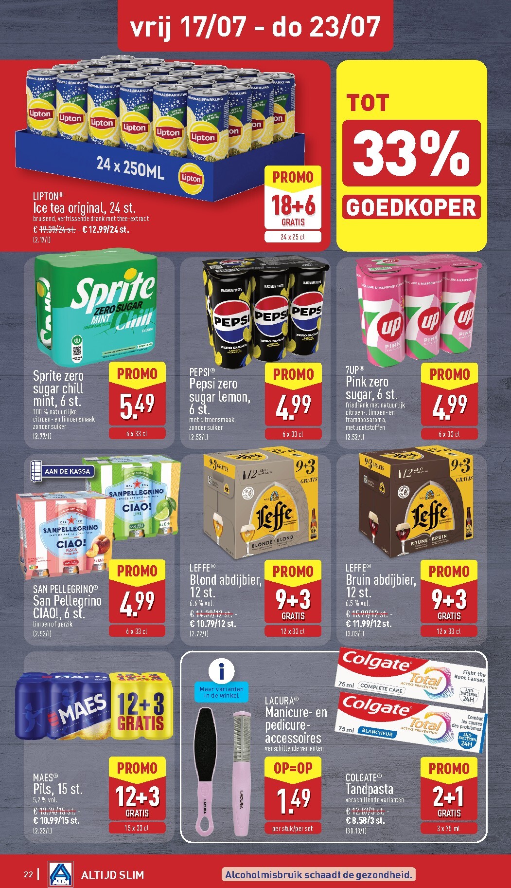 aldi - ALDI folder voor volgende week van maandag 13/07/2026 tot zaterdag 18/07/2026 - page: 22
