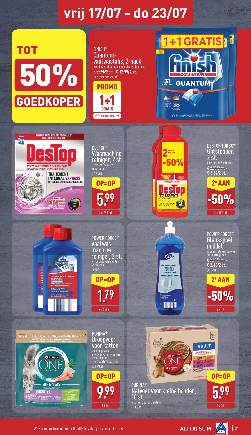 aldi - ALDI folder voor volgende week van maandag 13/07/2026 tot zaterdag 18/07/2026 - page: 21