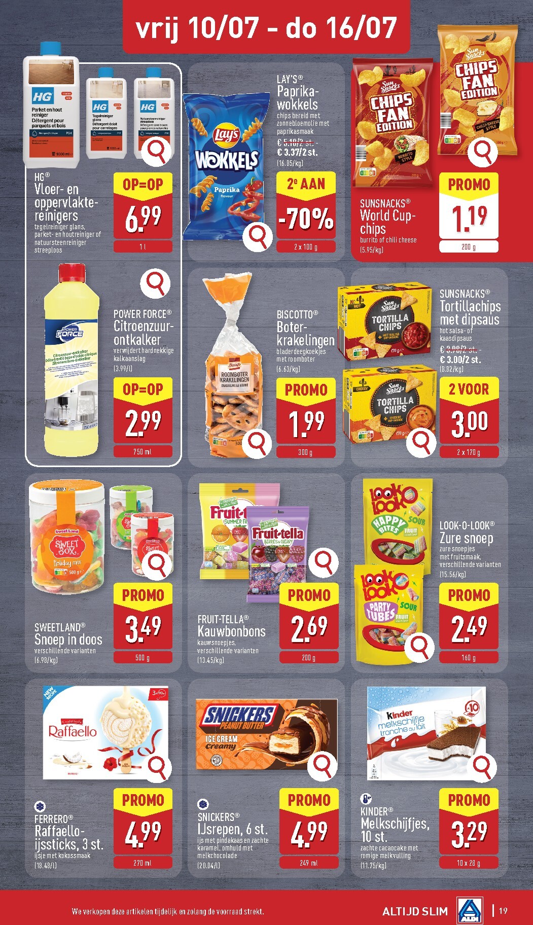 aldi - Huidige ALDI folder geldig van maandag 06/07/2026 tot zaterdag 11/07/2026 - page: 19