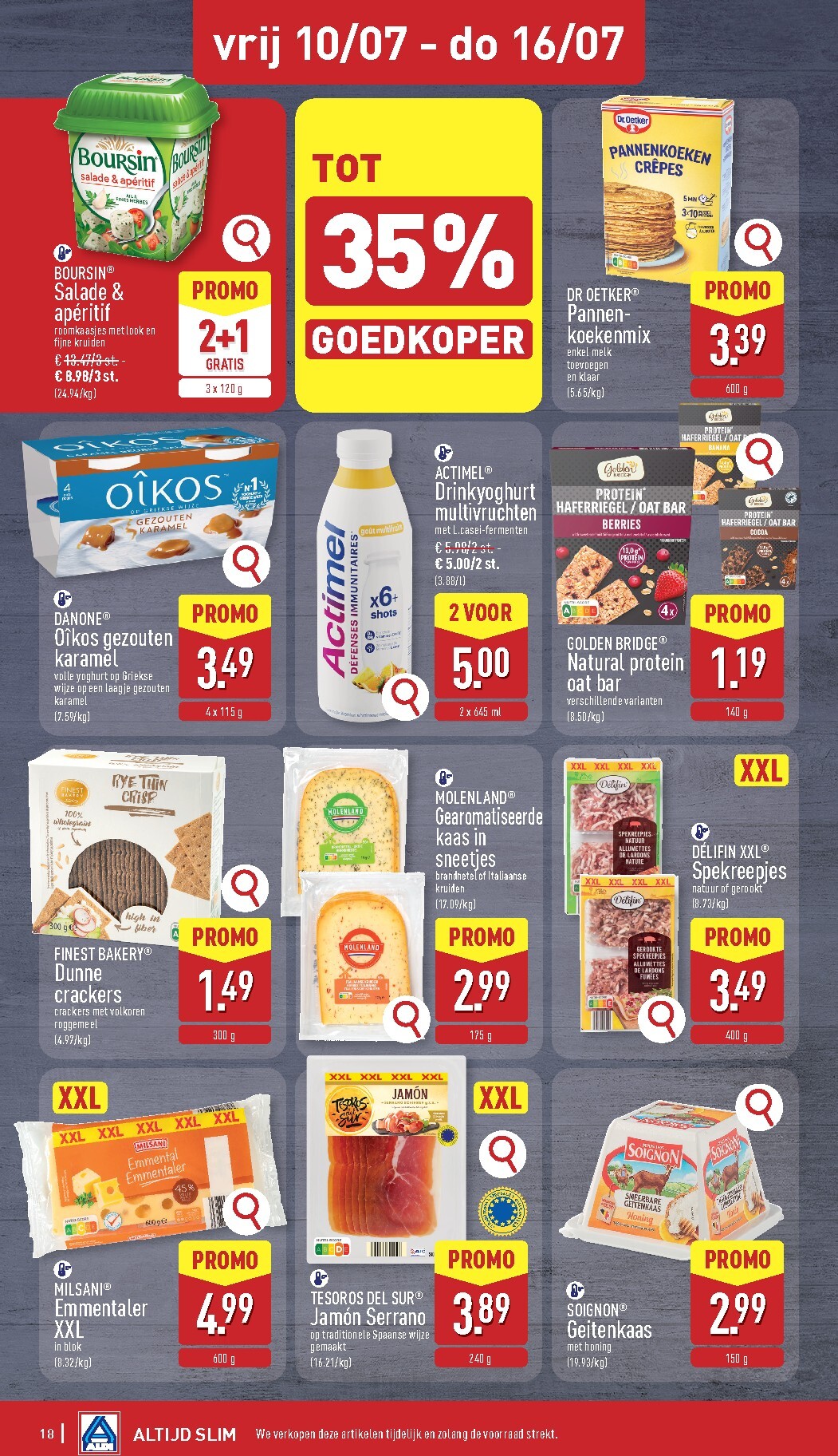aldi - Huidige ALDI folder geldig van maandag 06/07/2026 tot zaterdag 11/07/2026 - page: 18