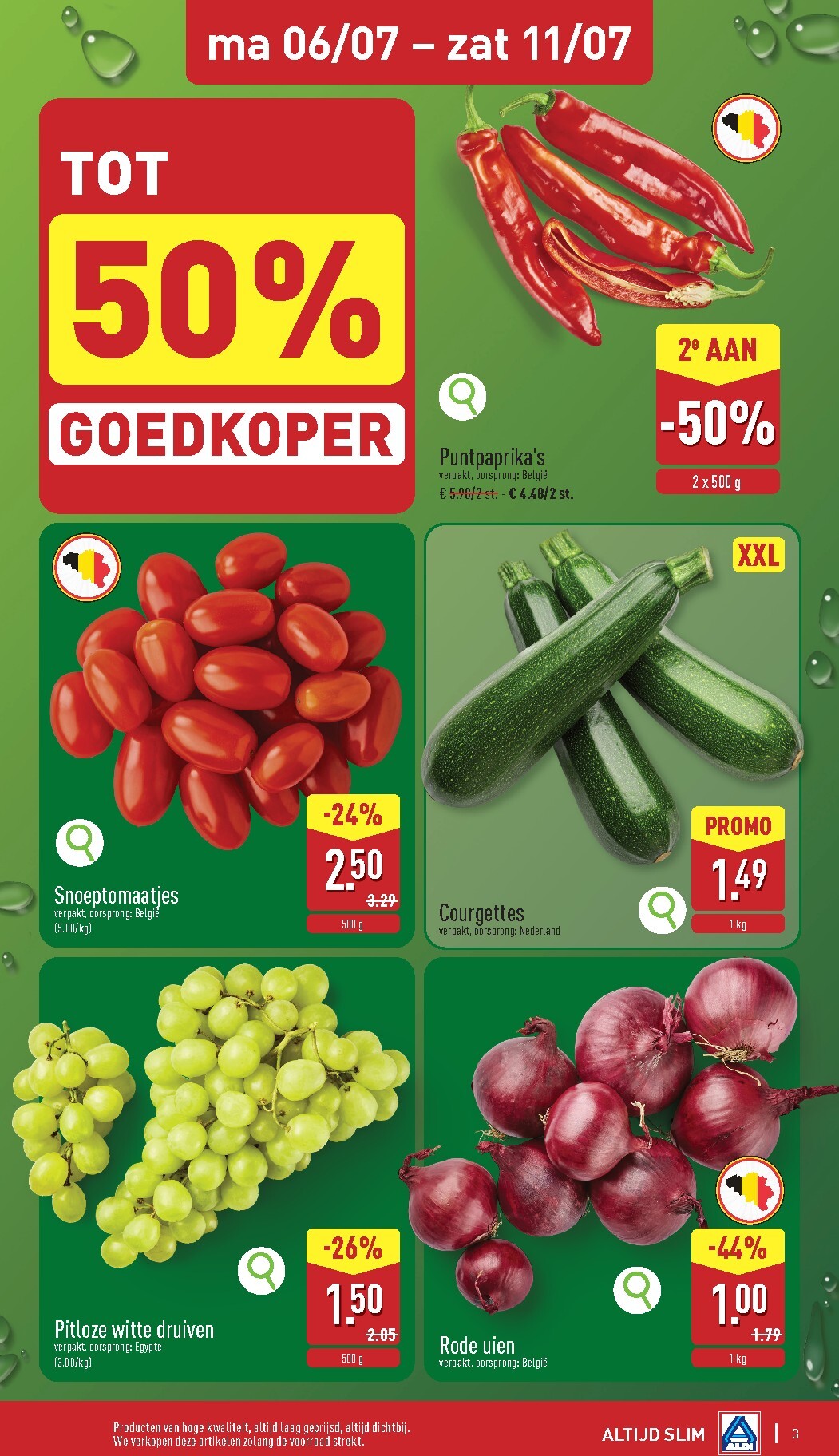 aldi - Huidige ALDI folder geldig van maandag 06/07/2026 tot zaterdag 11/07/2026 - page: 3