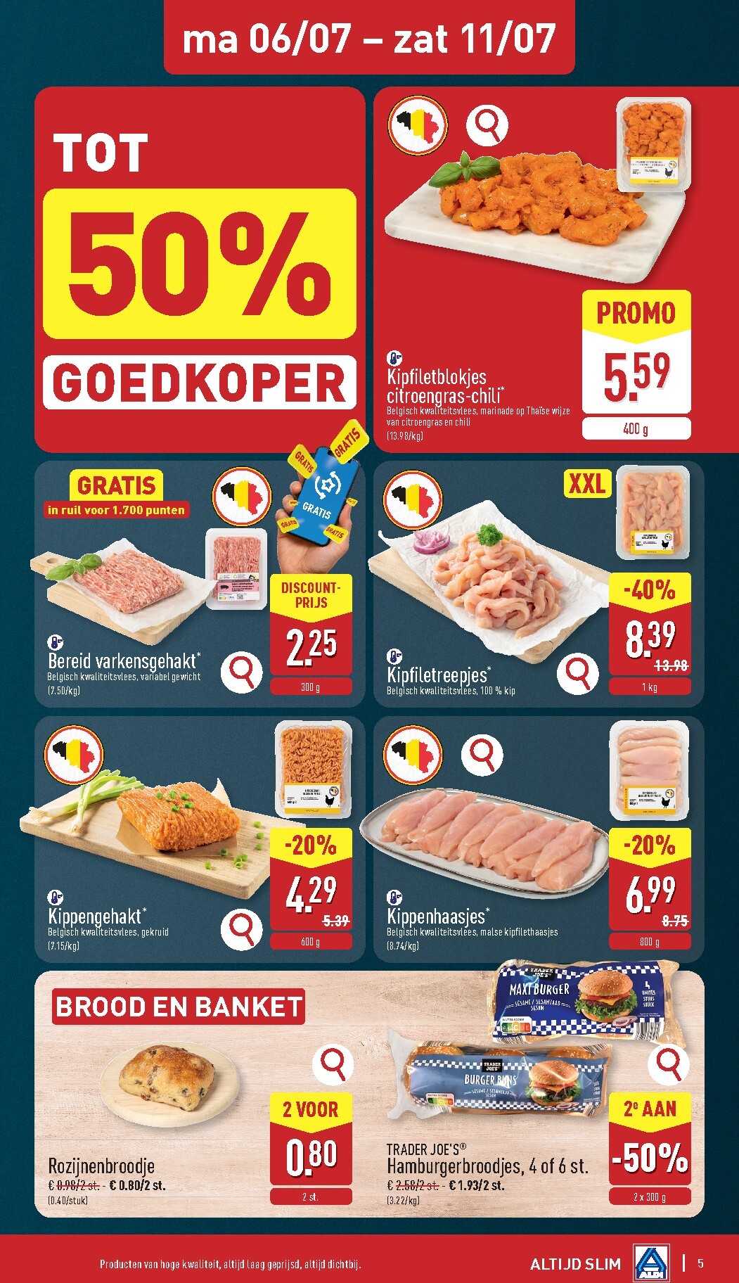 aldi - Huidige ALDI folder geldig van maandag 06/07/2026 tot zaterdag 11/07/2026 - page: 5