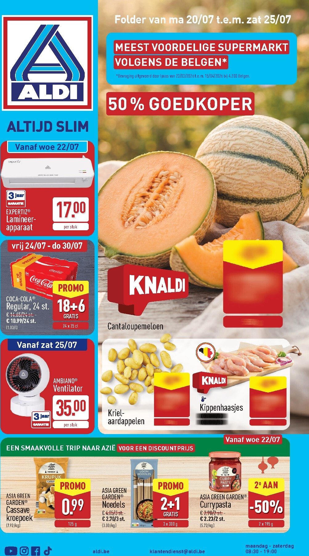 aldi - ALDI folder voor volgende week van maandag 20/07/2026 tot zaterdag 25/07/2026