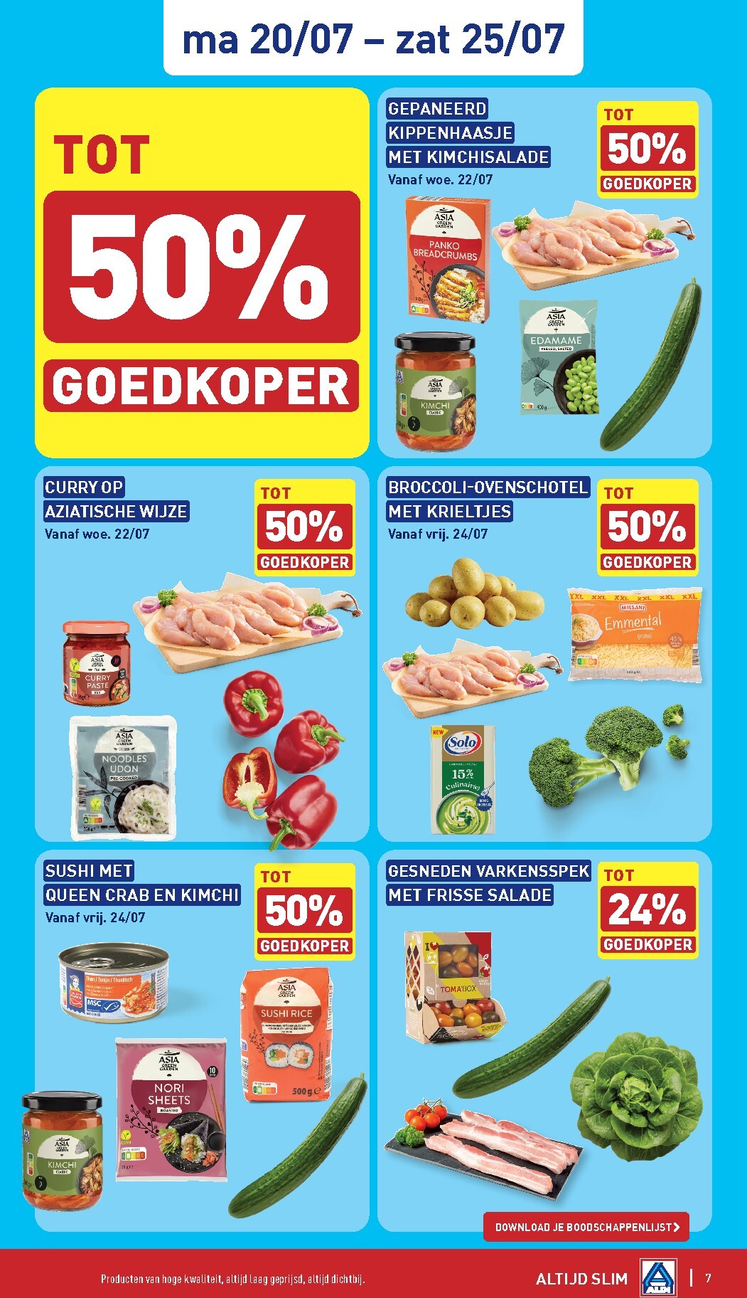 aldi - ALDI folder voor volgende week van maandag 20/07/2026 tot zaterdag 25/07/2026 - page: 7