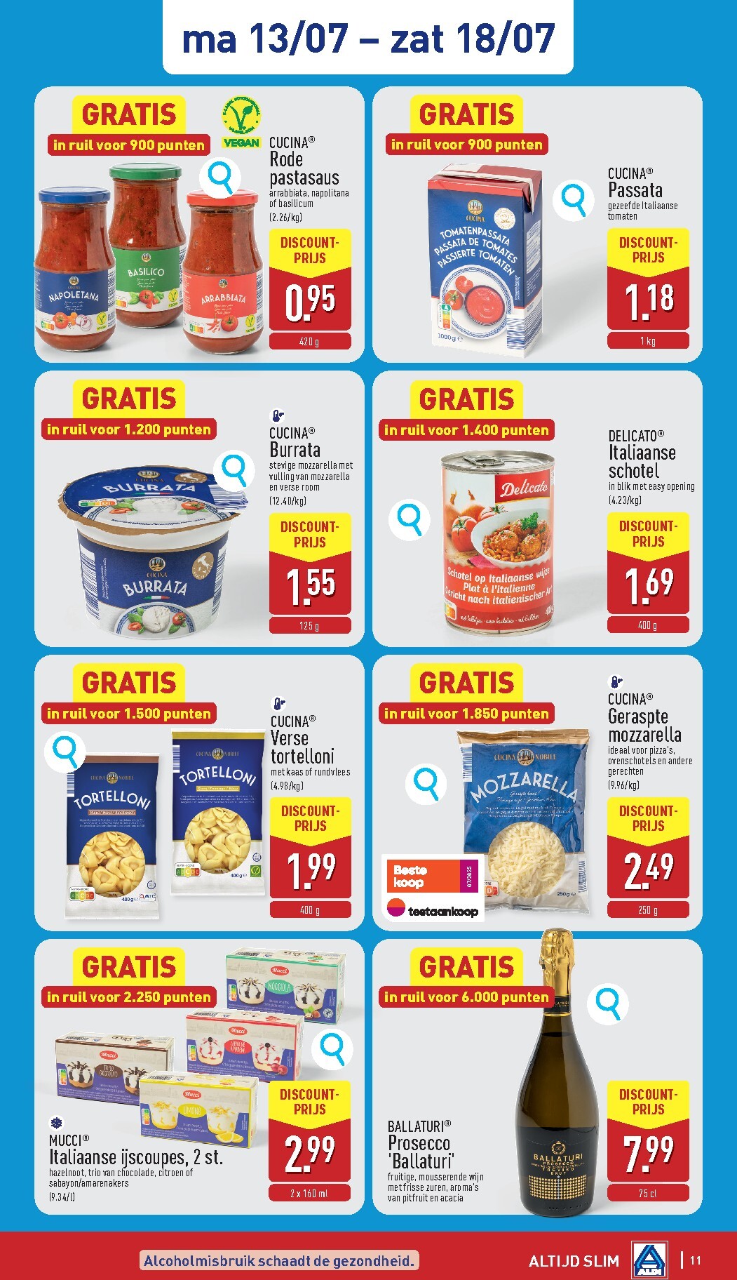 aldi - Huidige ALDI folder geldig van maandag 13/07/2026 tot zaterdag 18/07/2026 - page: 11