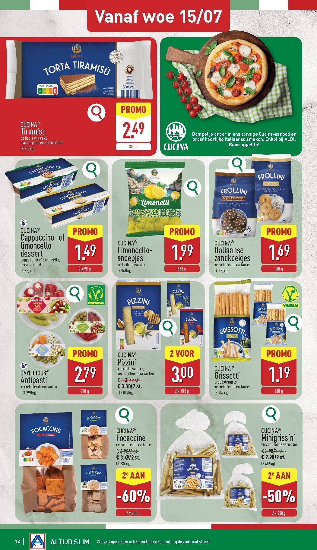 aldi - Huidige ALDI folder geldig van maandag 13/07/2026 tot zaterdag 18/07/2026 - page: 14