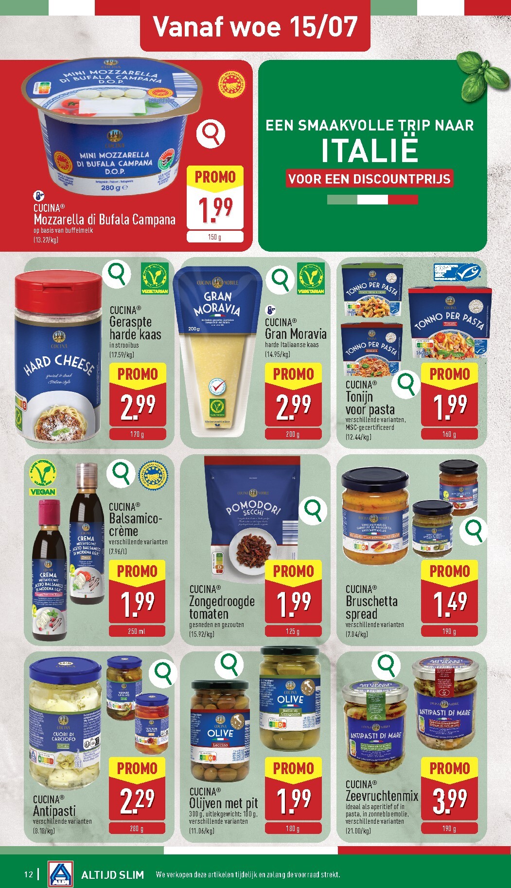 aldi - Huidige ALDI folder geldig van maandag 13/07/2026 tot zaterdag 18/07/2026 - page: 12