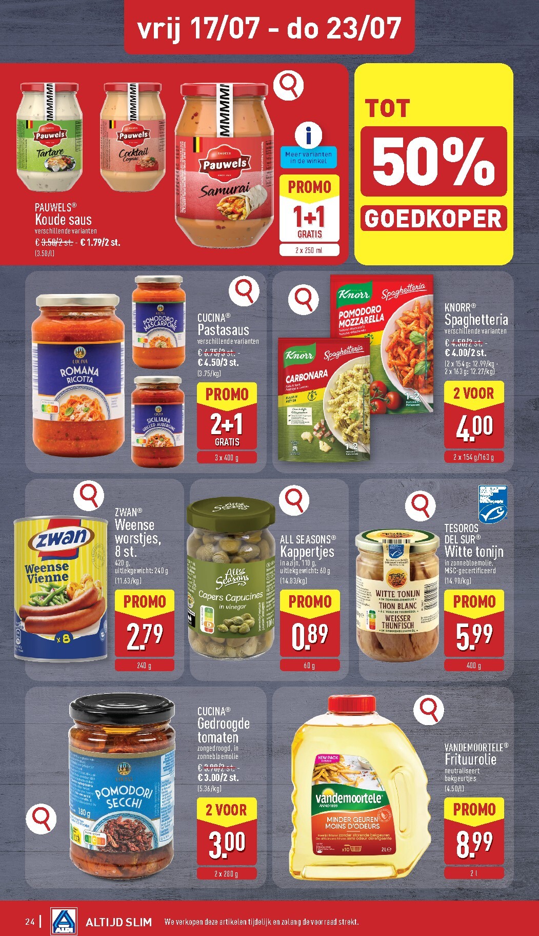 aldi - Huidige ALDI folder geldig van maandag 13/07/2026 tot zaterdag 18/07/2026 - page: 24