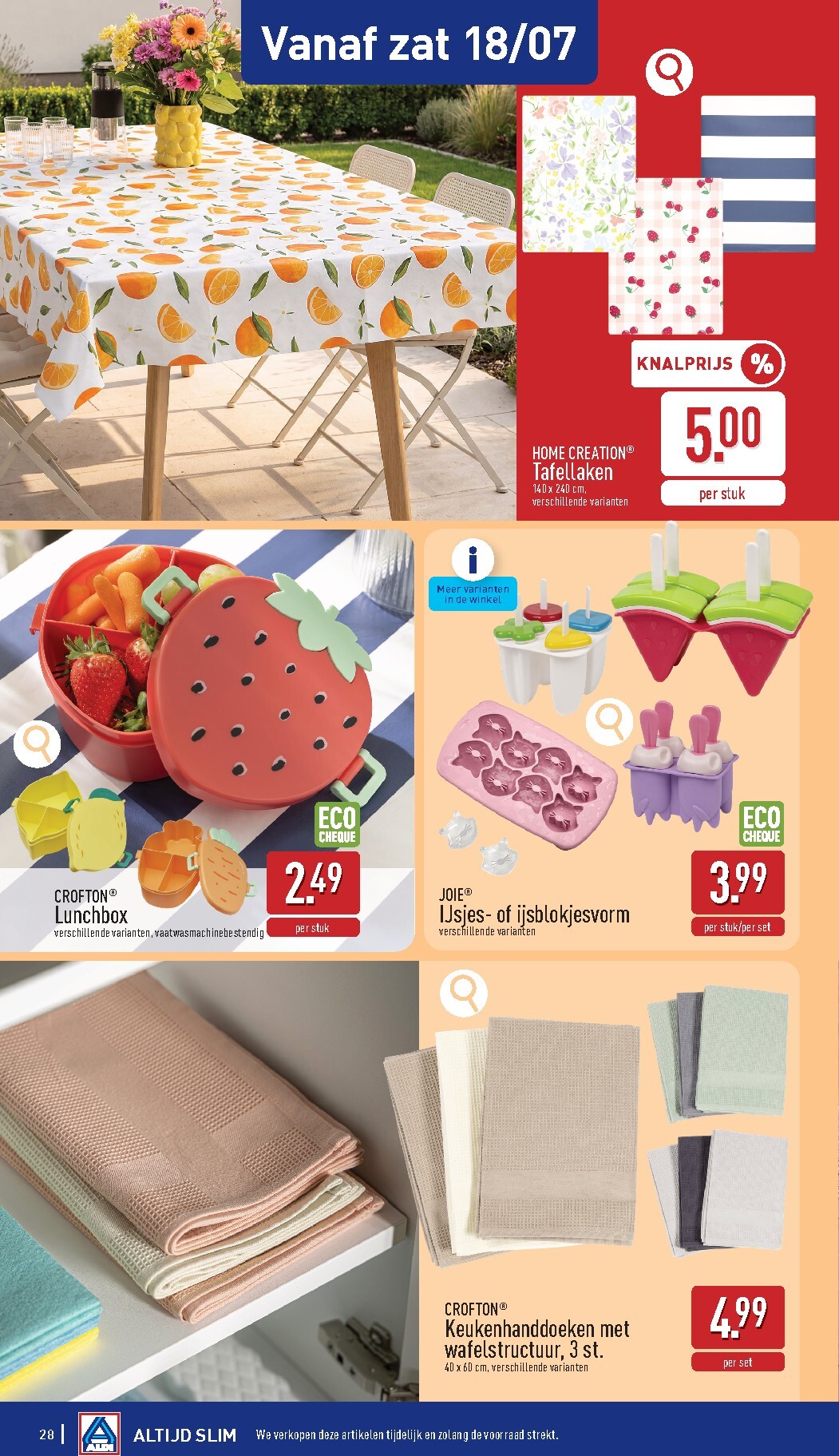 aldi - Huidige ALDI folder geldig van maandag 13/07/2026 tot zaterdag 18/07/2026 - page: 28
