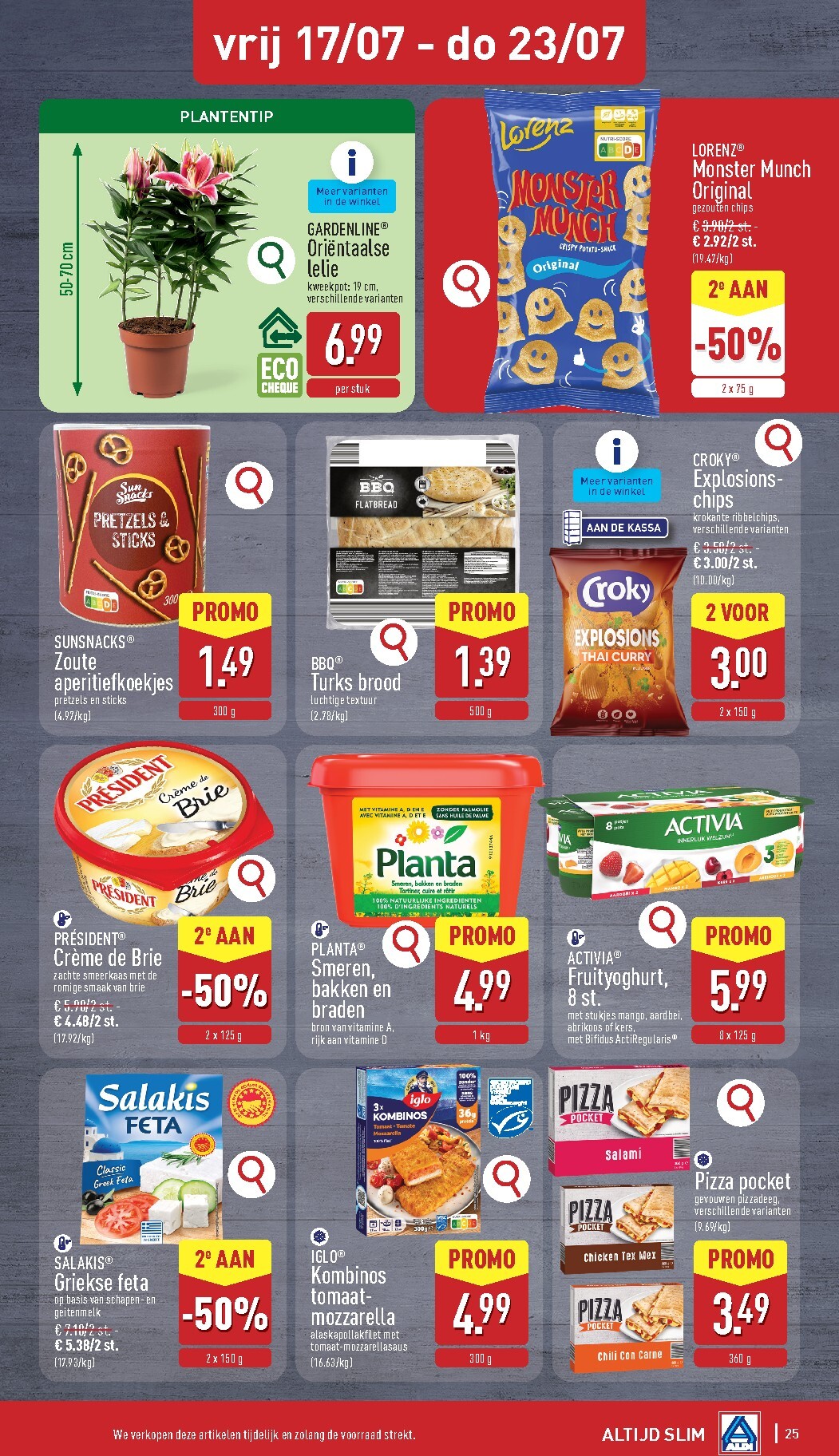 aldi - Huidige ALDI folder geldig van maandag 13/07/2026 tot zaterdag 18/07/2026 - page: 25