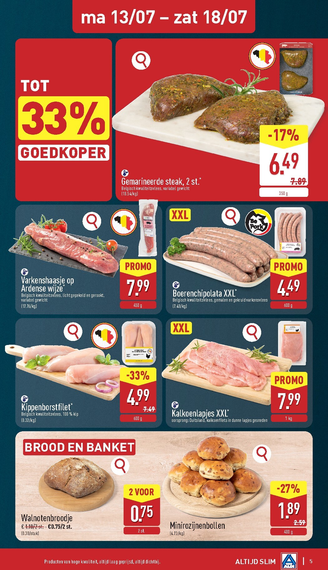 aldi - Huidige ALDI folder geldig van maandag 13/07/2026 tot zaterdag 18/07/2026 - page: 5