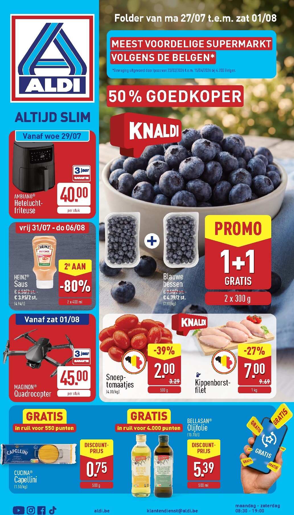 aldi - ALDI-folder van volgende week folder voor volgende week van maandag 27/07/2026 tot zaterdag 01/08/2026