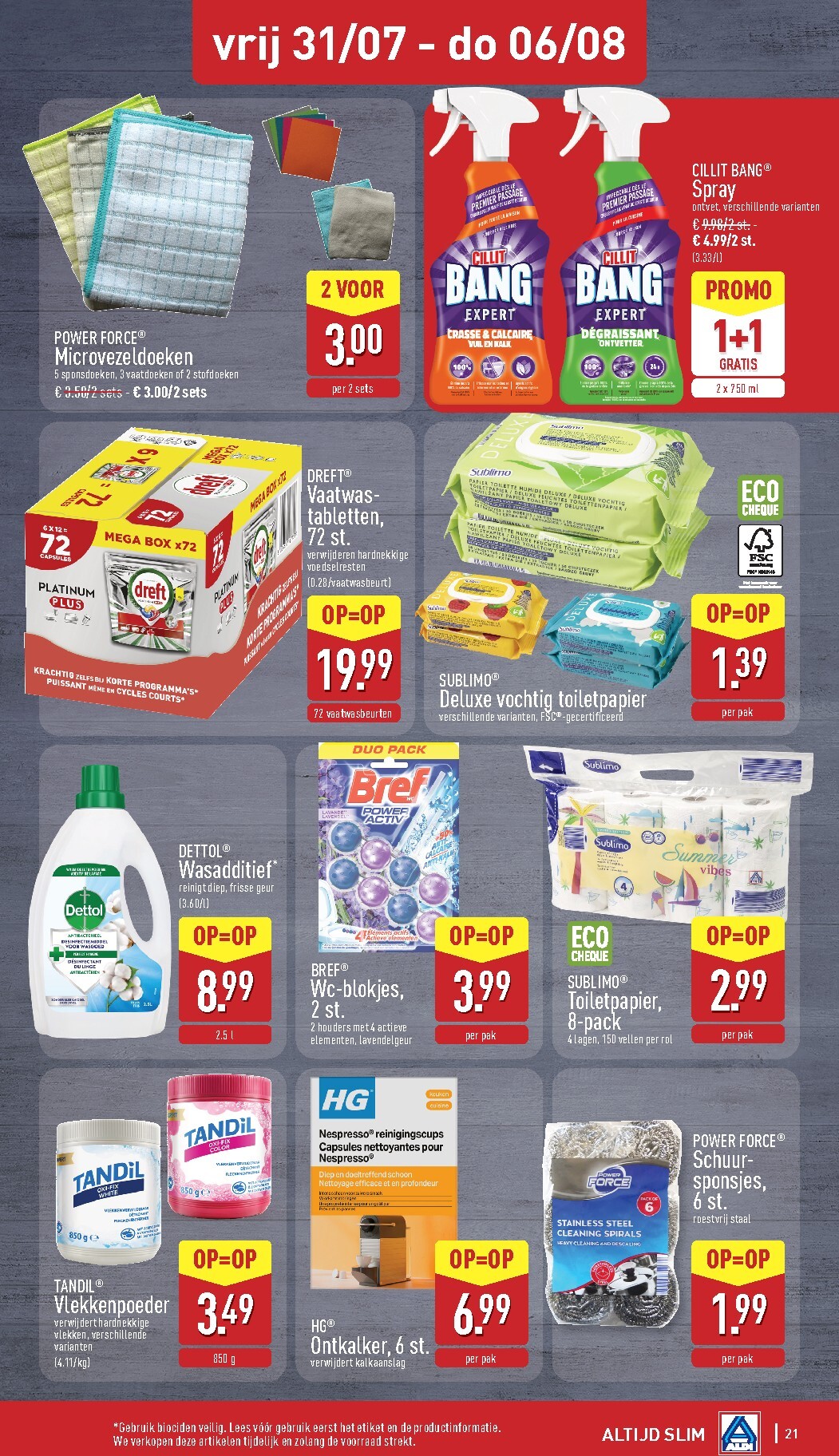 aldi - ALDI-folder van volgende week folder voor volgende week van maandag 27/07/2026 tot zaterdag 01/08/2026 - page: 21