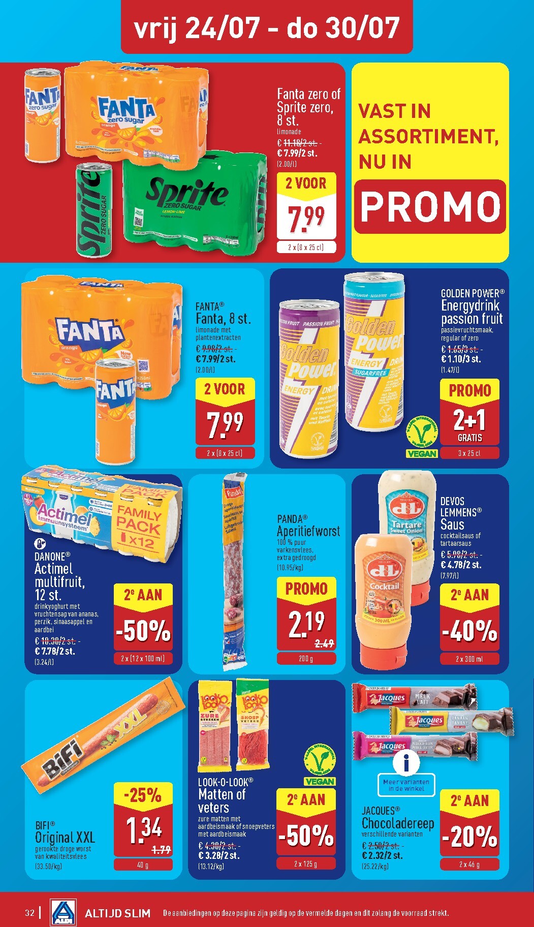 aldi - Huidige ALDI folder geldig van maandag 20/07/2026 tot zaterdag 25/07/2026 - page: 32